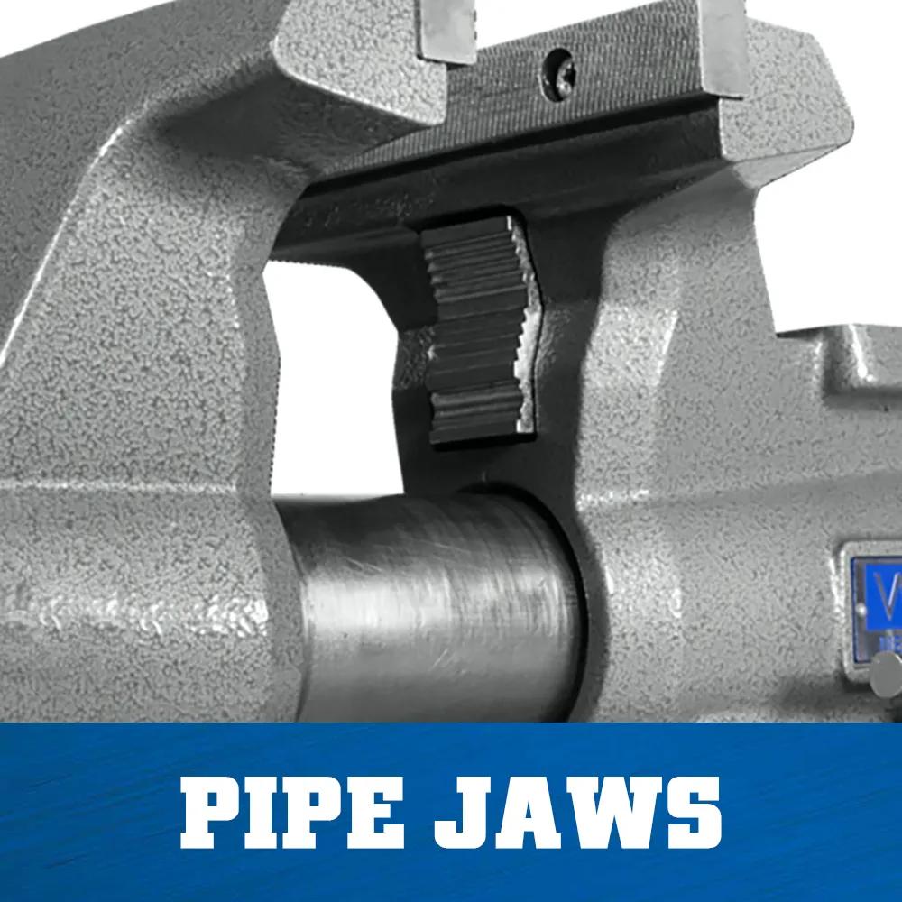 8 in. Mechanics Pro Vise with 360-Degree Swivel Base