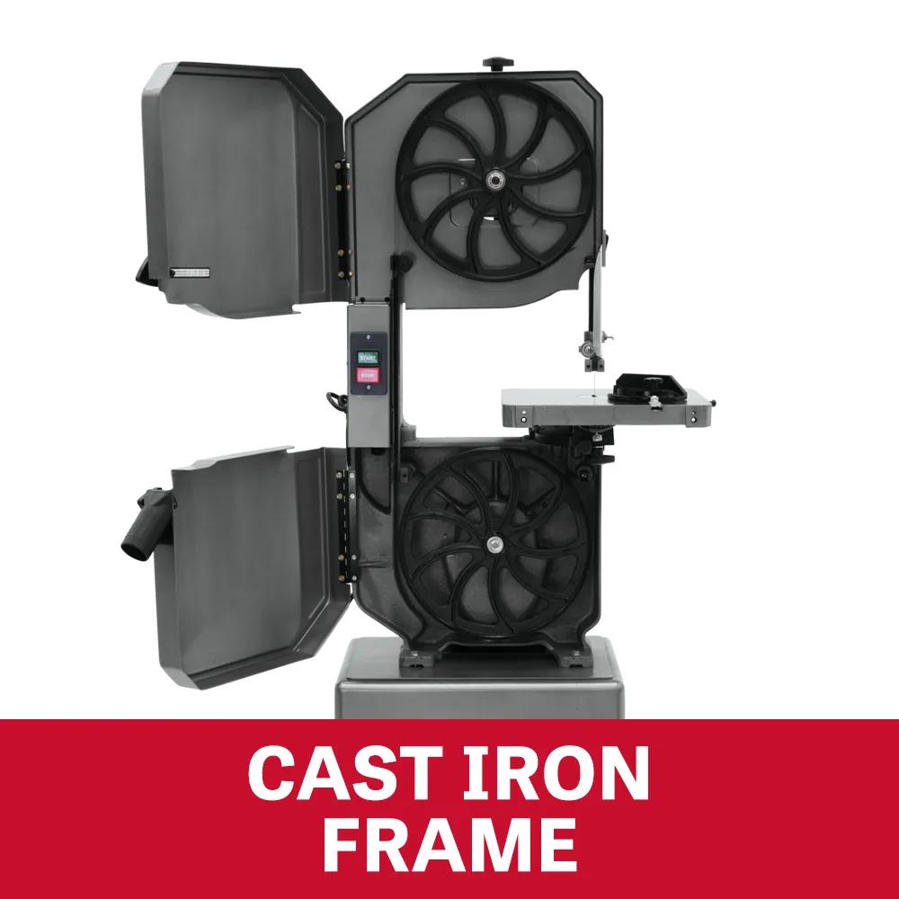 14" Metal/Wood Vert. Bandsaw, 1HP, 115/230V 1PH(J-8201K)
