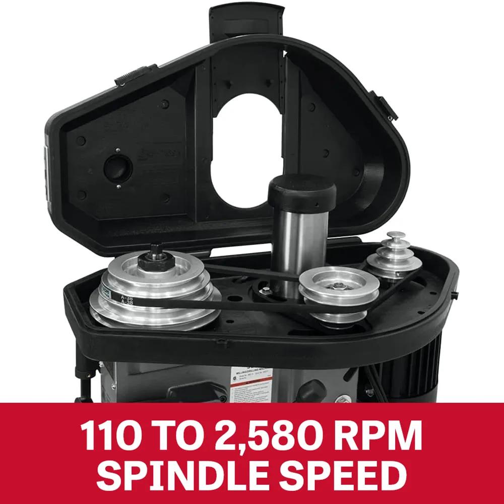 7-1/2" x 23" Mill/Drill w/ R-8 Taper 1151Ph, 1HP, 115V 1PH(JMD-15)