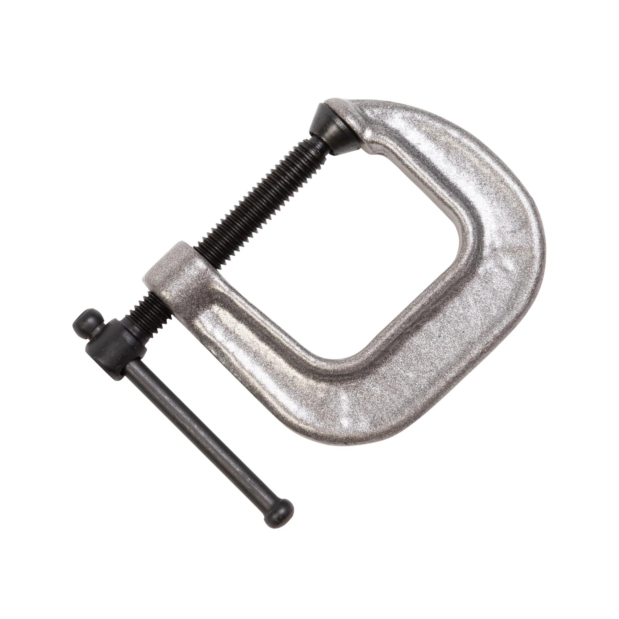 140 Series C-Clamp, 0 in.  - 1 in.  Jaw Opening, 1-1/16 in.  Throat Depth