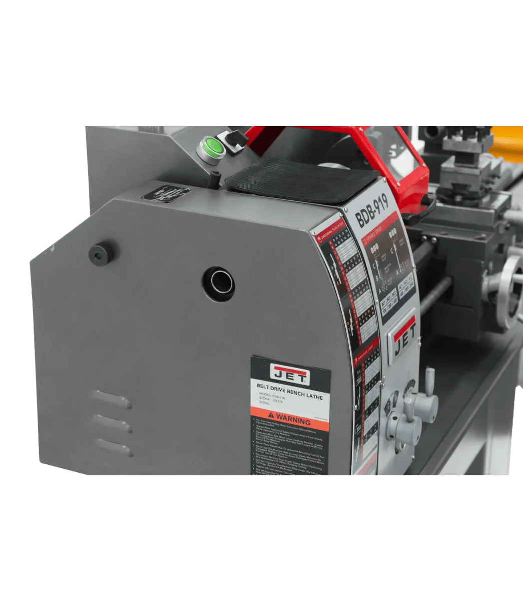 9" x 29" Belt Drive Bench lathe, 0.75HP, 115V 1PH(BDB-919)