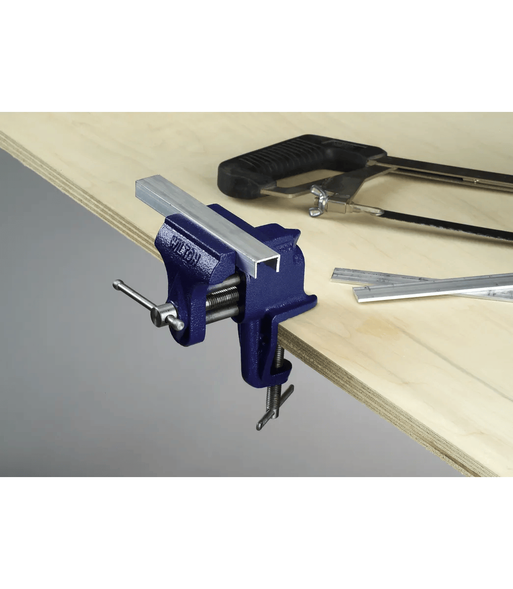 3 in. Clamp-On Base Bench Vise