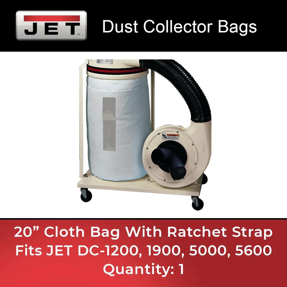 20 in Cloth Dust Collection Bag for DC 1200/1900/5000/5600 Dust Collectors