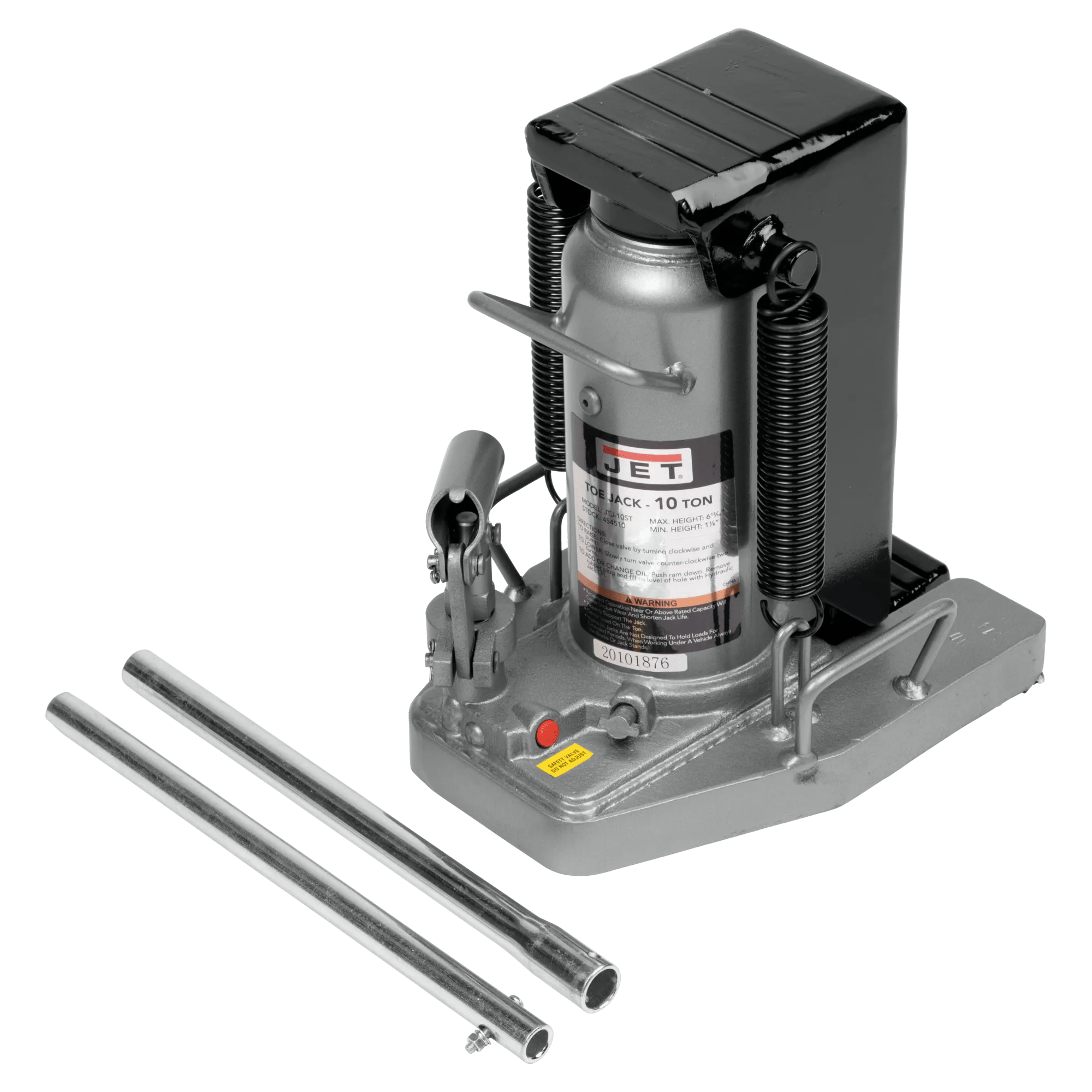 10 Ton, Hydraulic Toe Jack(JTJ-10ST)