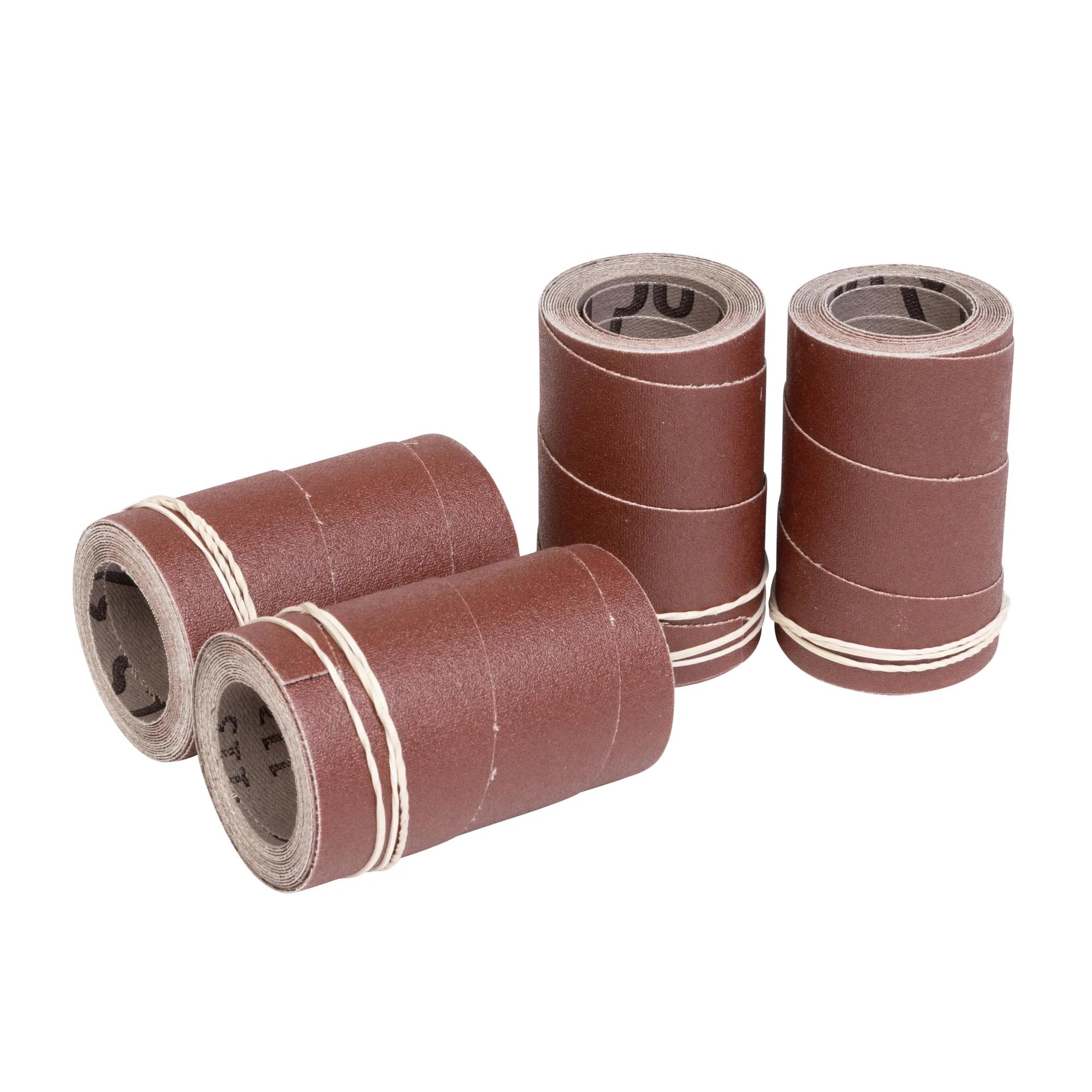Ready-to-Wrap Abrasive Sandpaper, 16 in, 180 Grit, Pack of 4