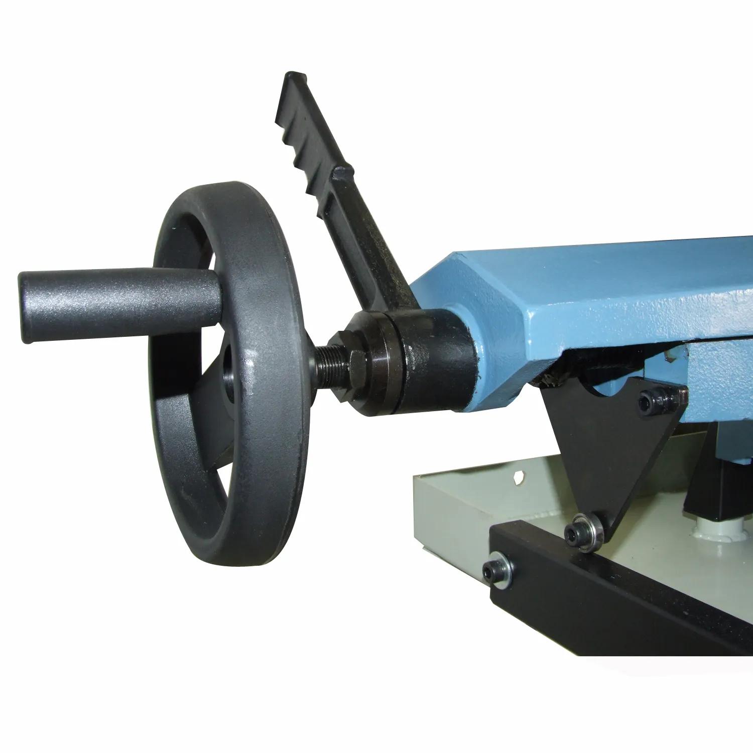 2 operating modes: Manual descent mode for small production runs and Hydraulic descent for larger production runs