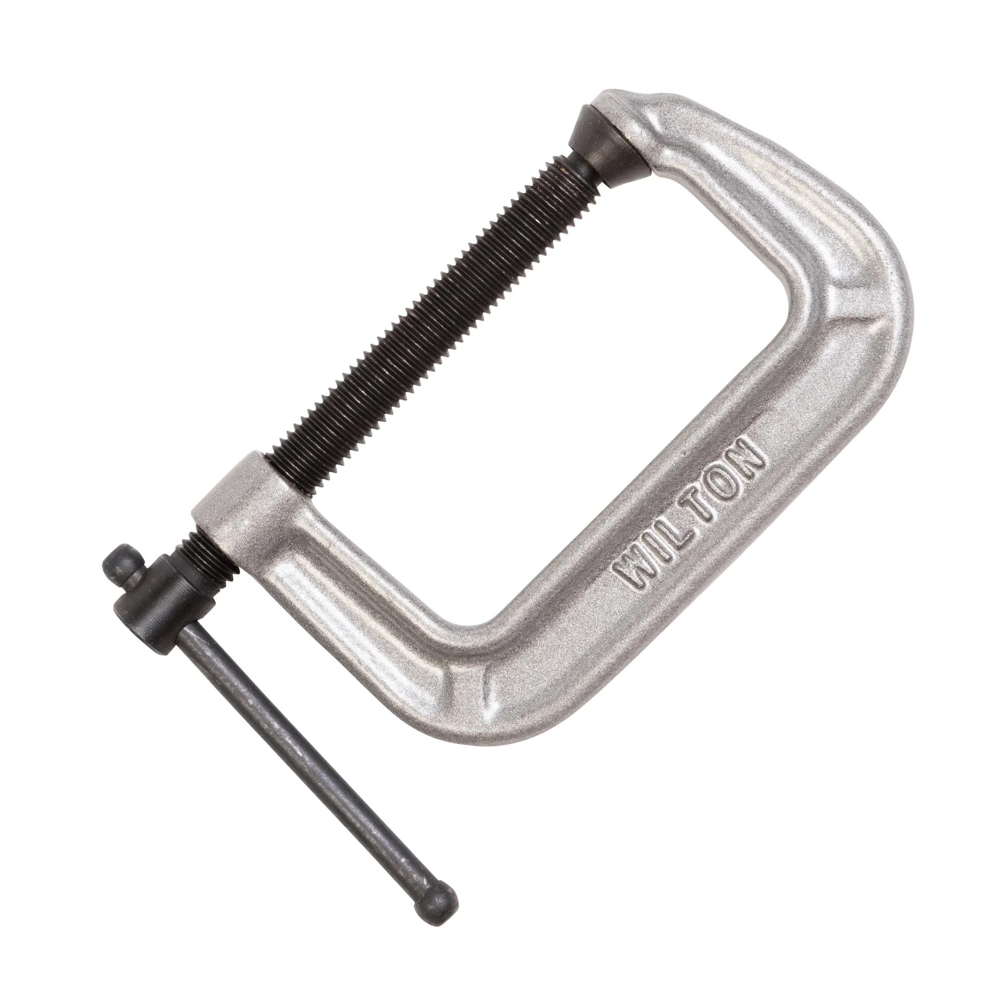 140 Series C-Clamp, 0 in.  - 2-1/2 in.  Jaw Opening, 1-7/16 in.  Throat Depth