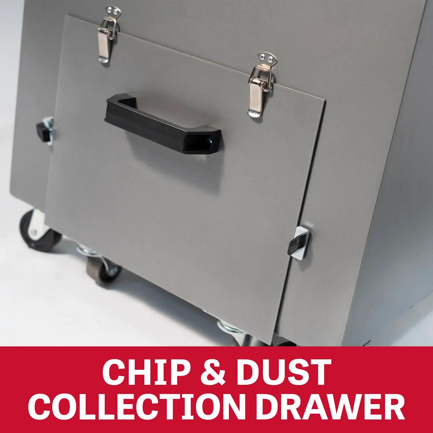 957 CFM, Industrial Dust Collector, 3HP, 230V 1PH(JDC-510)