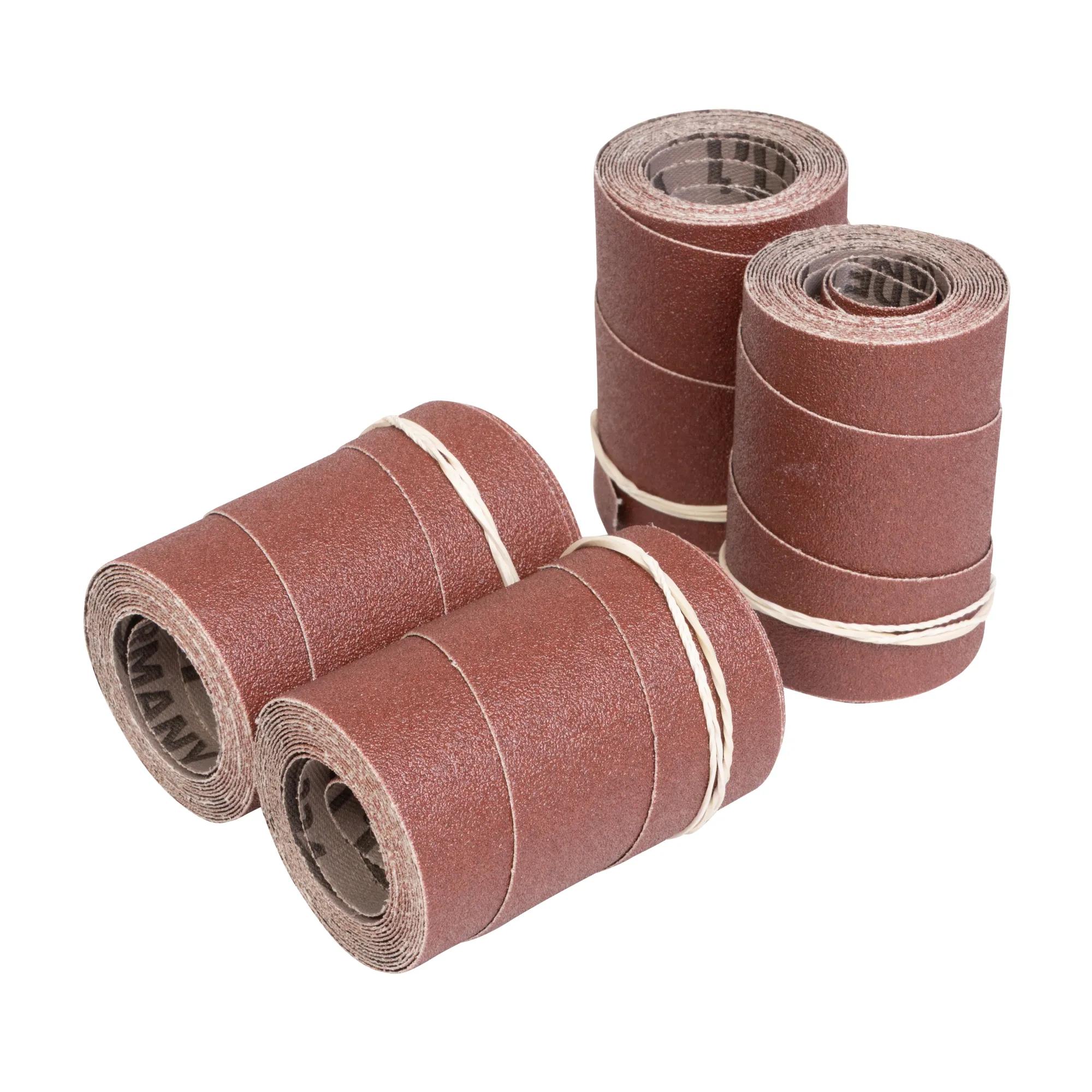 Ready-to-Wrap Abrasive Sandpaper, 16 in, 100 Grit, Pack of 4