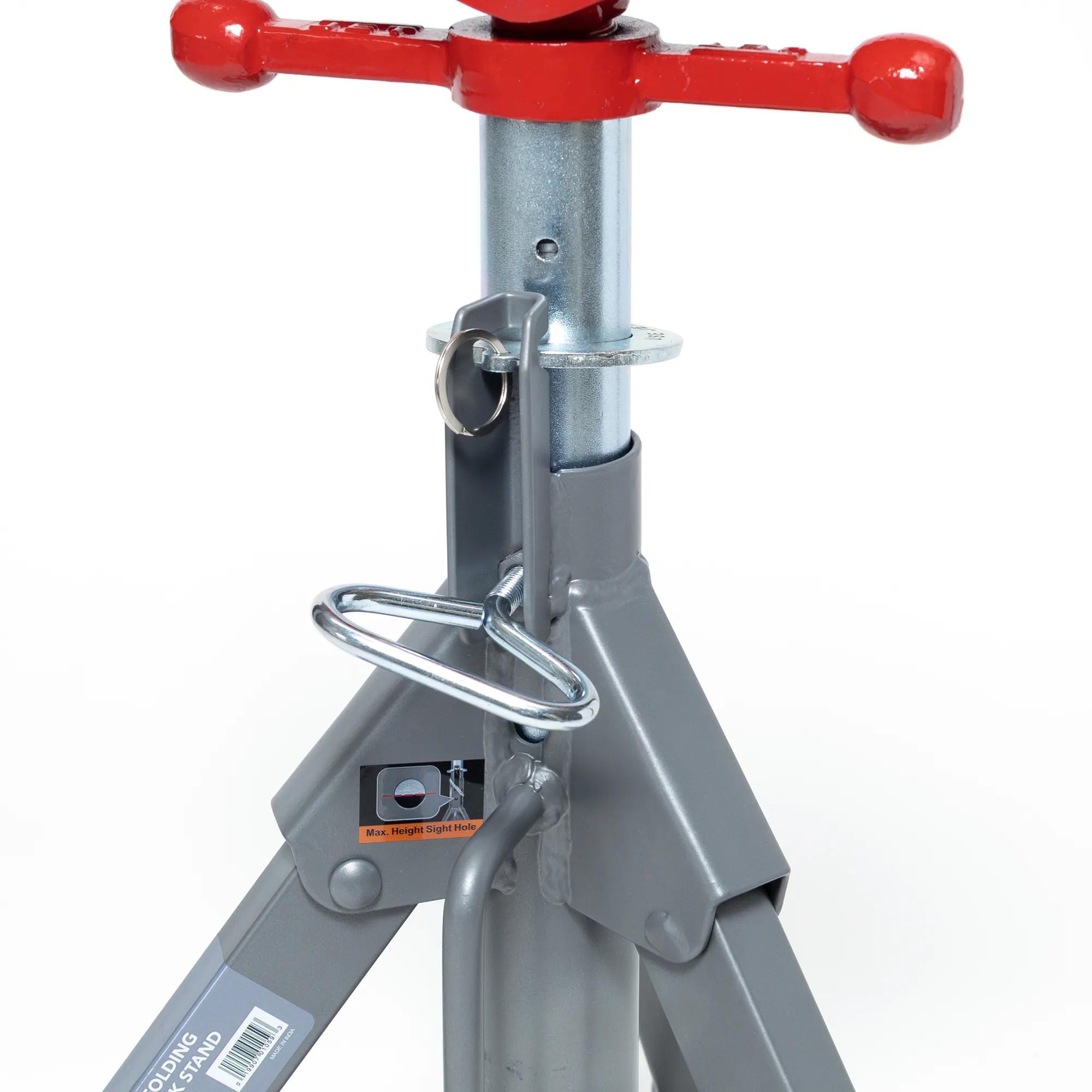 Low Folding Pipe Jack Stand (JPJ-LFD-V)