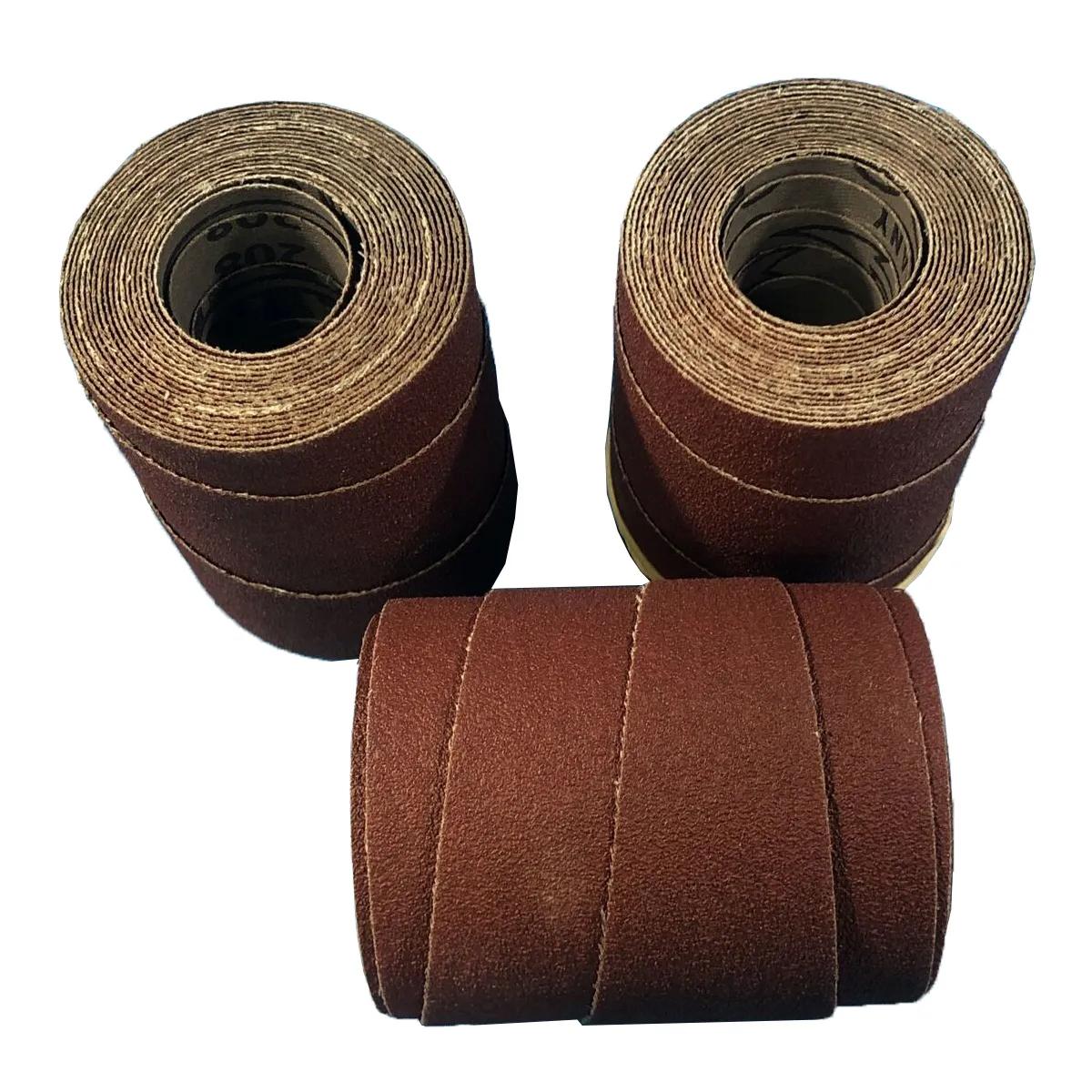 Ready-to-Wrap Abrasive Sandpaper, 22", 80 Grit (3-Pack)