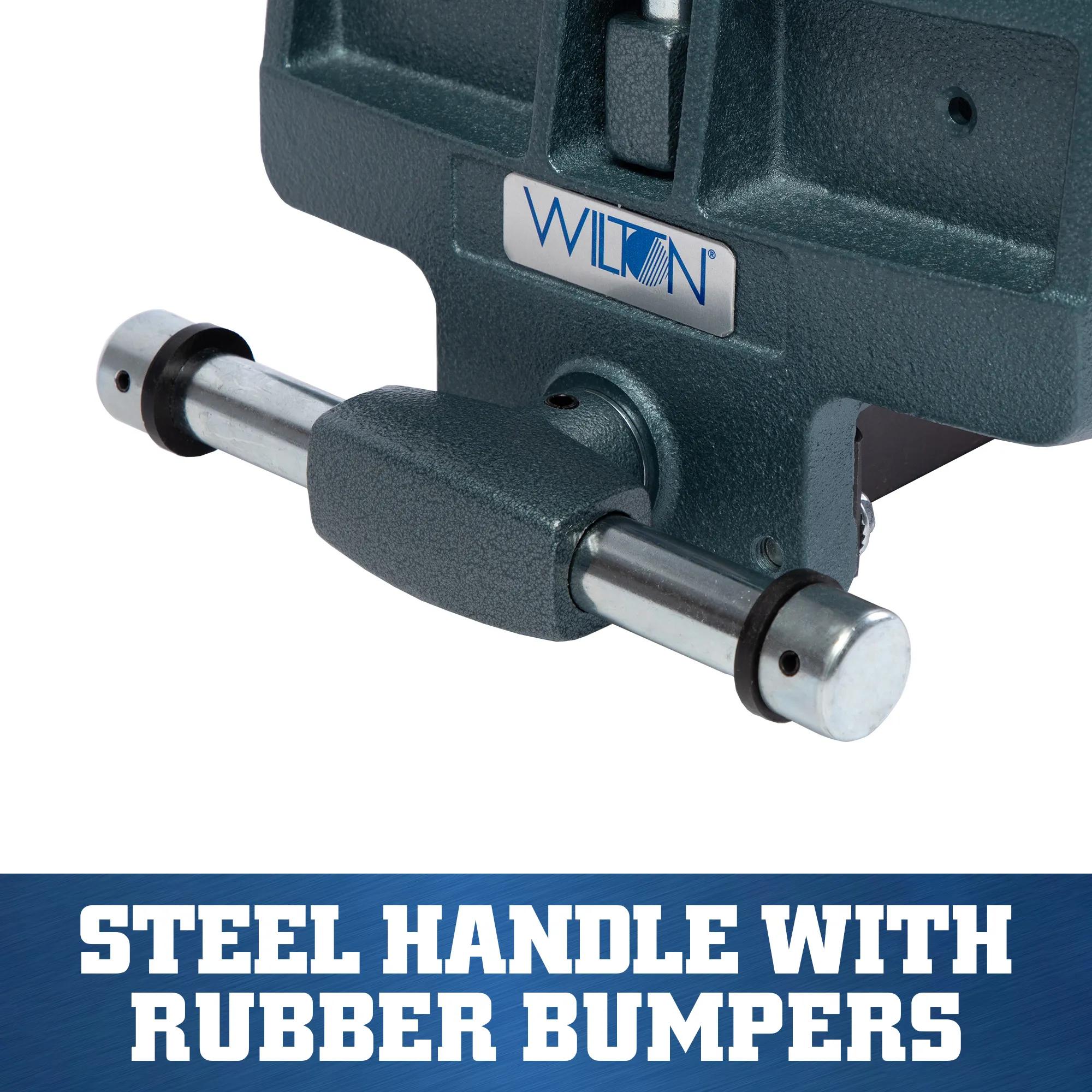 4 x 8 in. Rapid Acting Pivot Woodworkers Vise