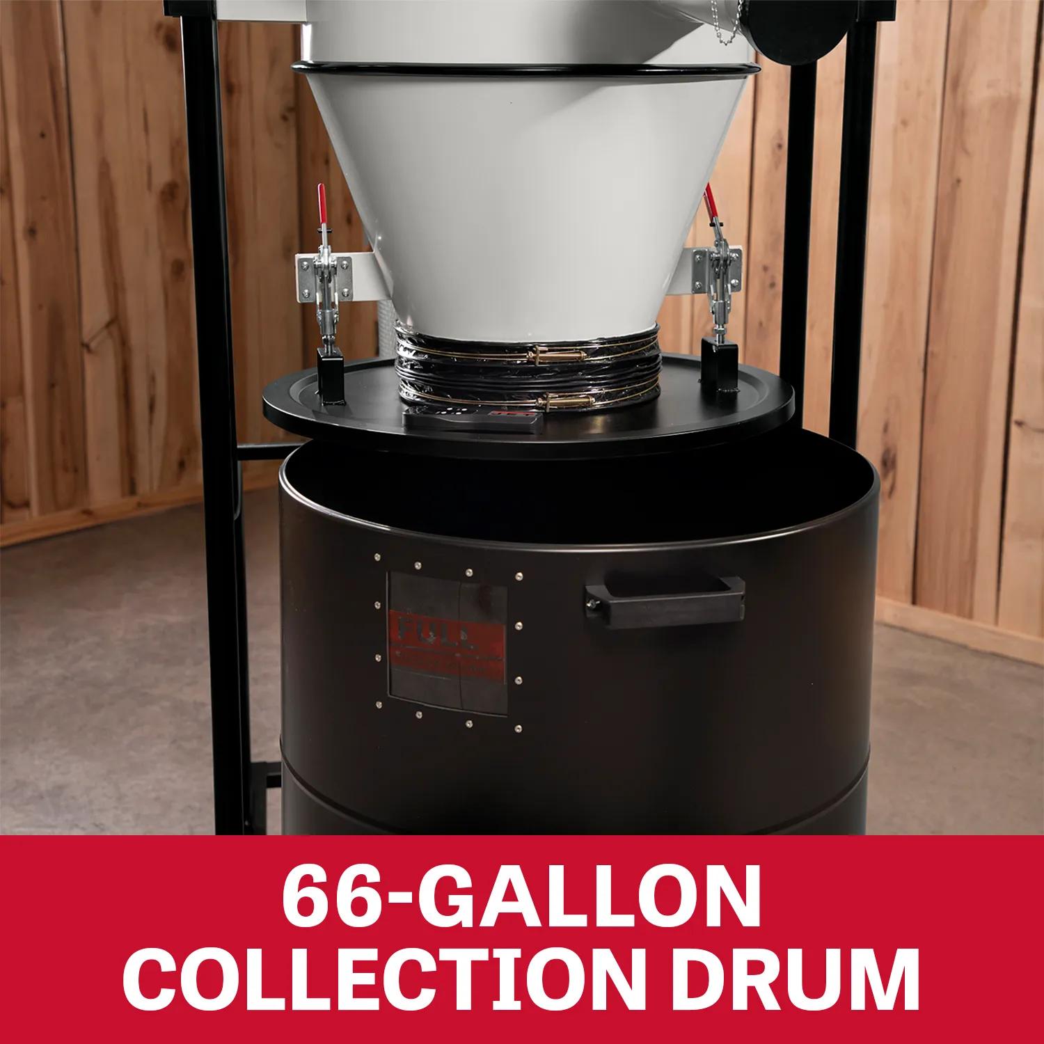 1963 CFM, Cyclone Dust Collector Kit, 3HP, 230V(JCDC-3)