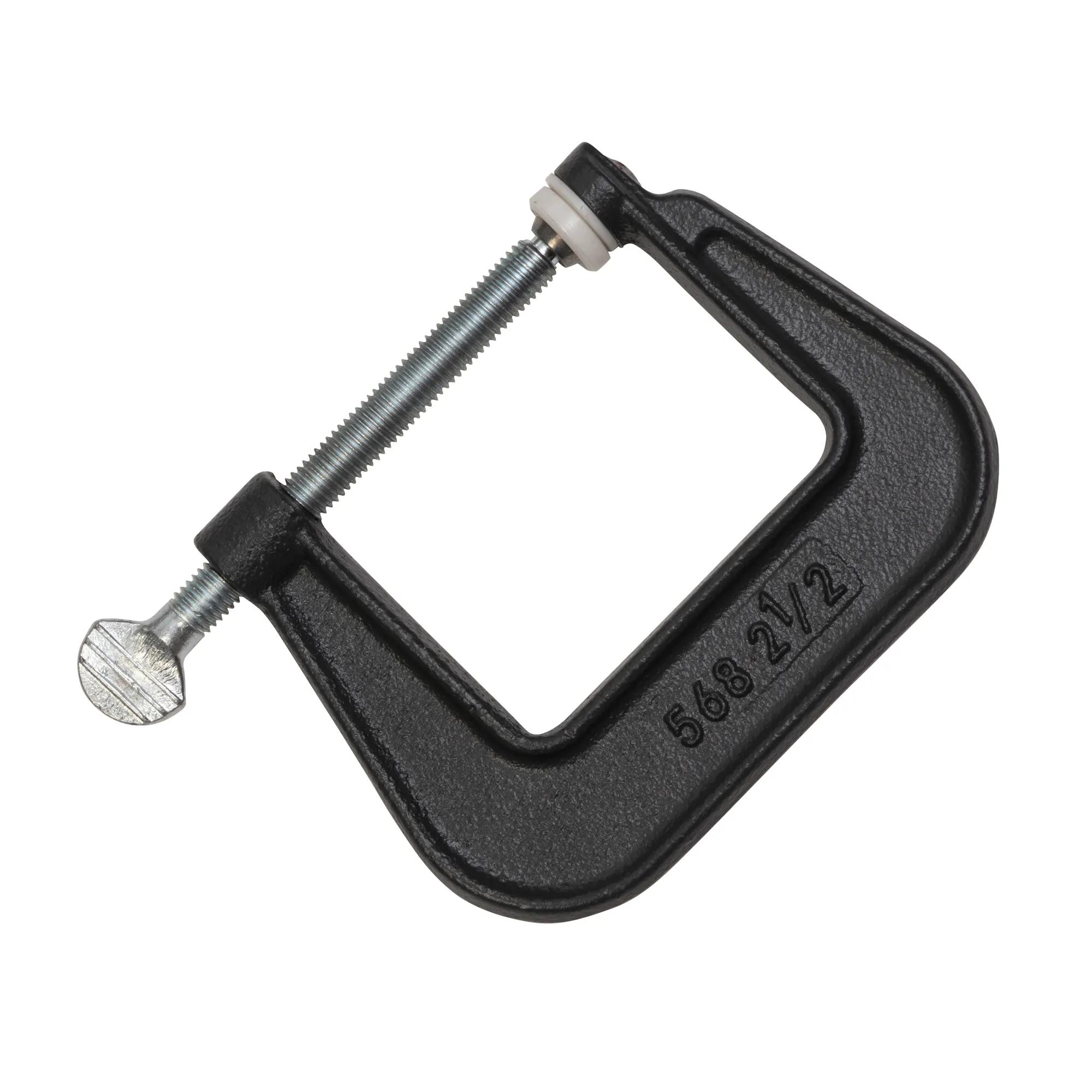 Junior C-Clamp w/ Nylon Tip 2-1/2 in. Opening Capacity