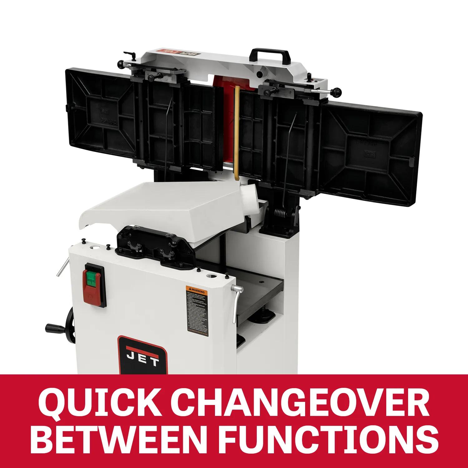 12" Planer / Jointer, 3HP, 230V 1PH(JPJ-12BHH)