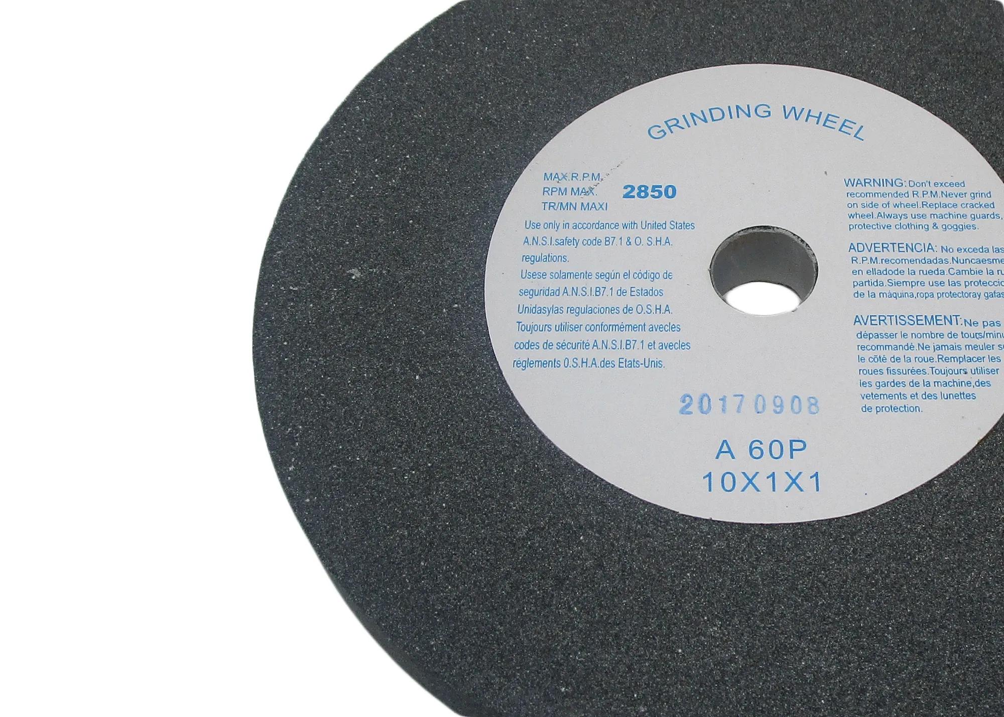 Grinding Wheel, 10 in dia, 60G for JET grinders