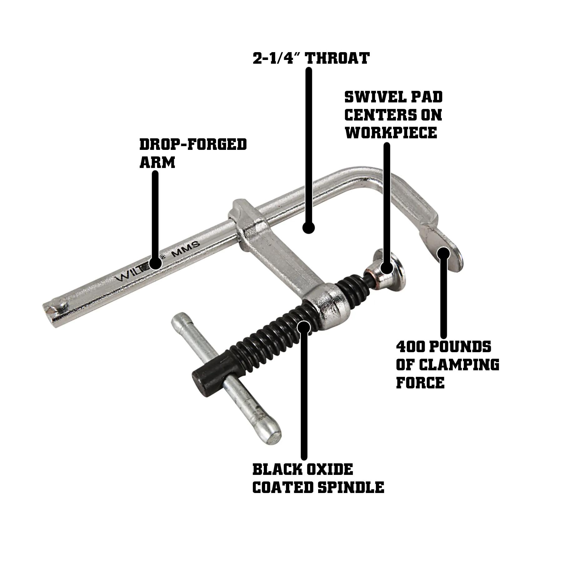 12 in.  Mini F-Clamp - (MMS-12)