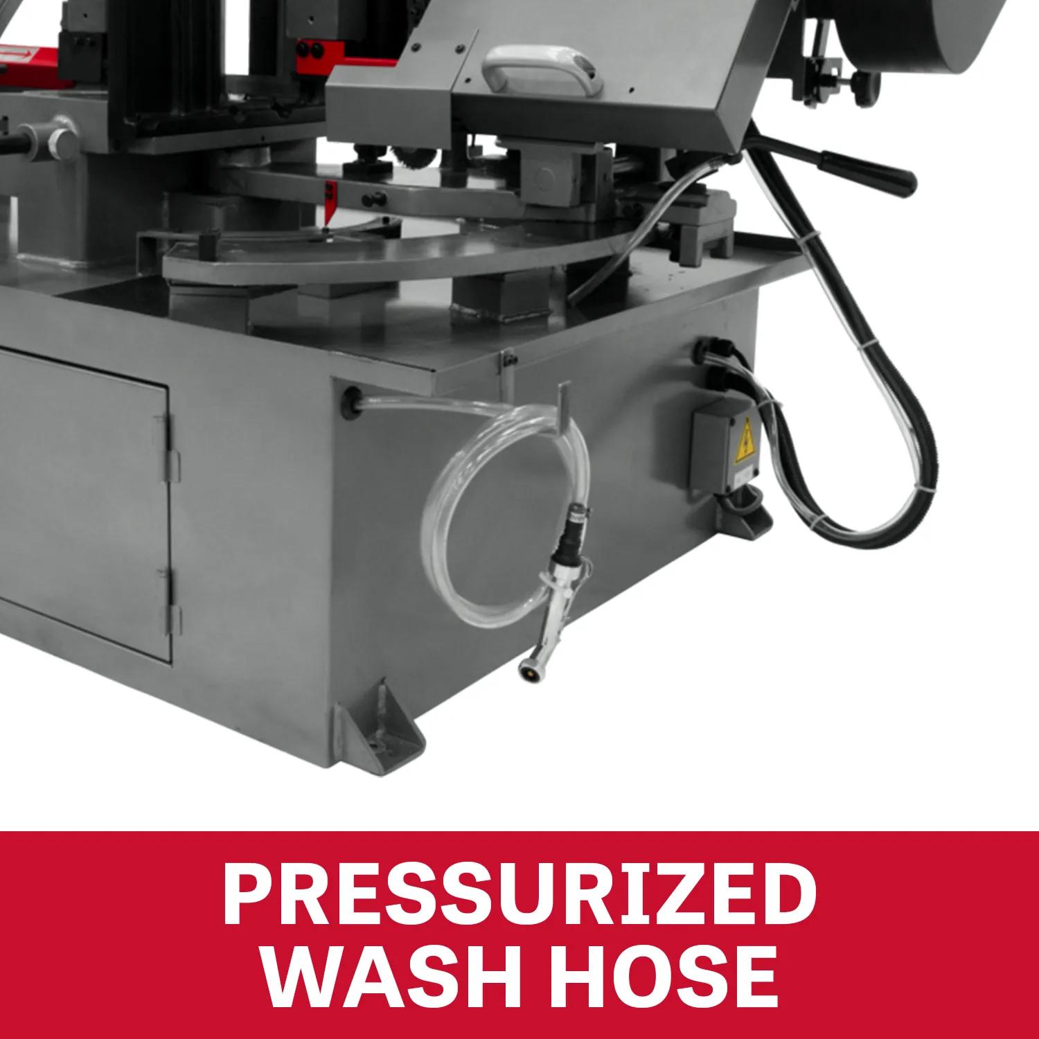 10" x 18" Horizontal Dual Mitering Bandsaw, 2HP, 460V 3PH(MBS-1018-3 10)