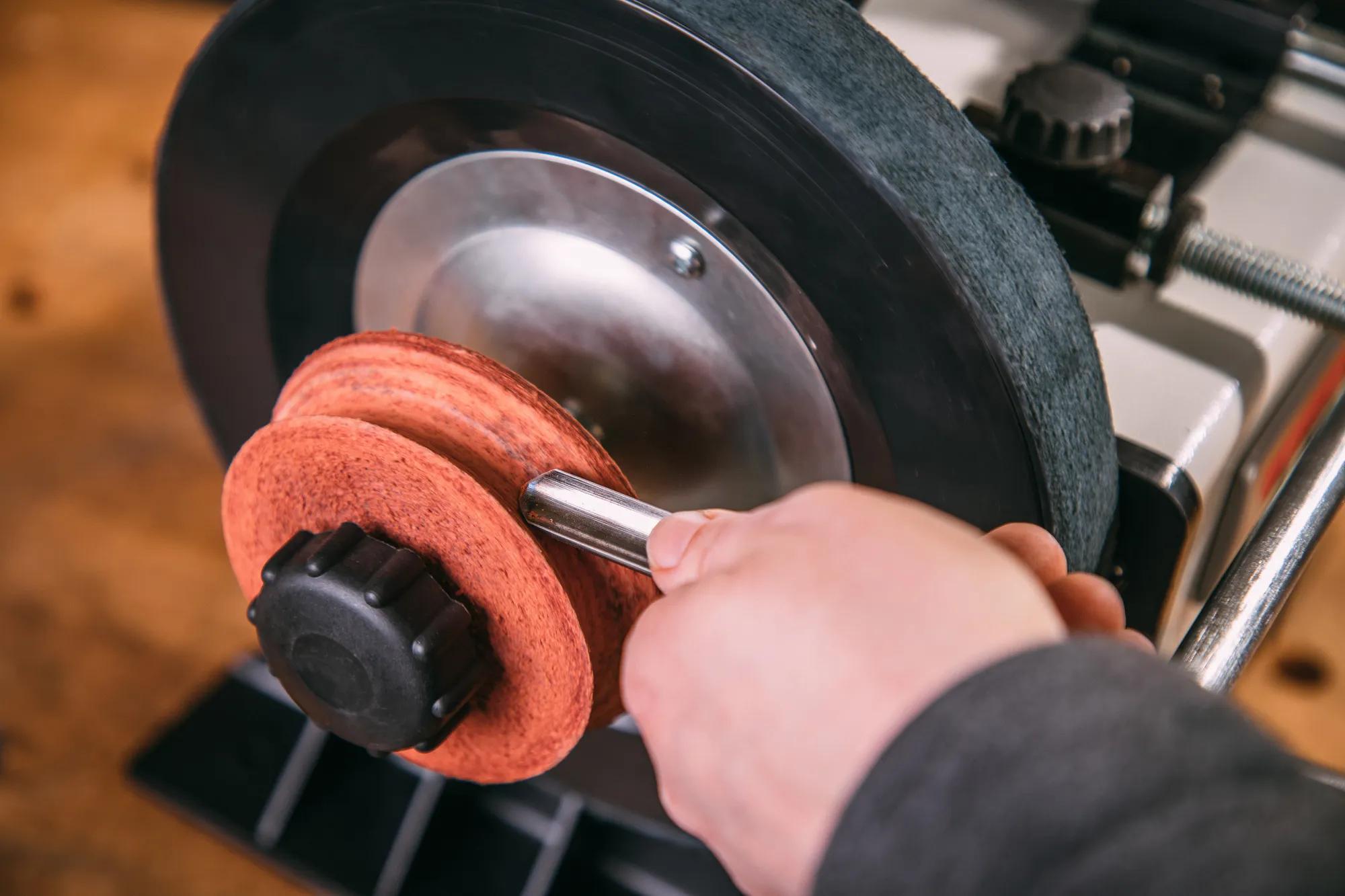 Profiled Leather Honing Wheel(JWS-10)
