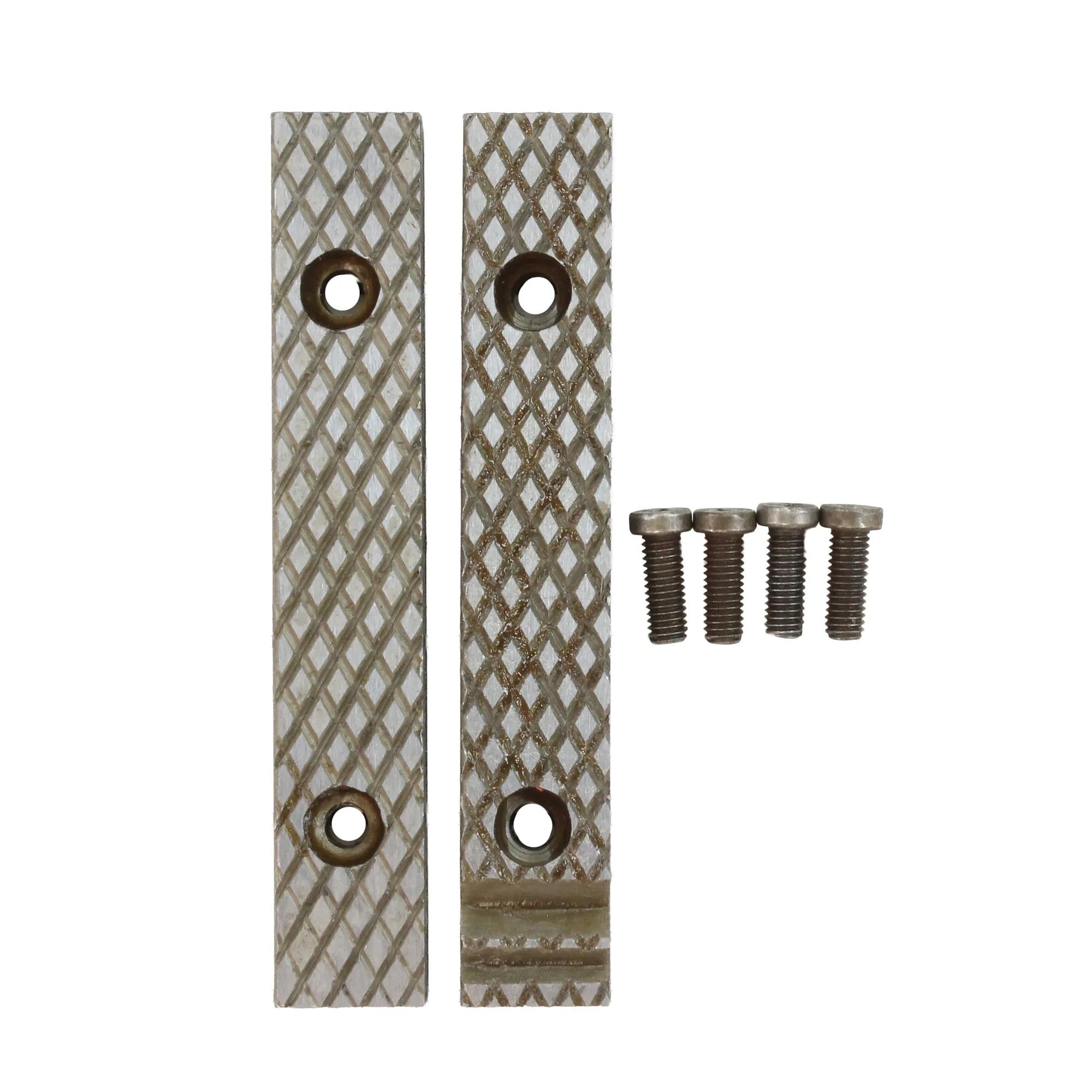 Serrated Jaw Inserts and Jaw Screws
