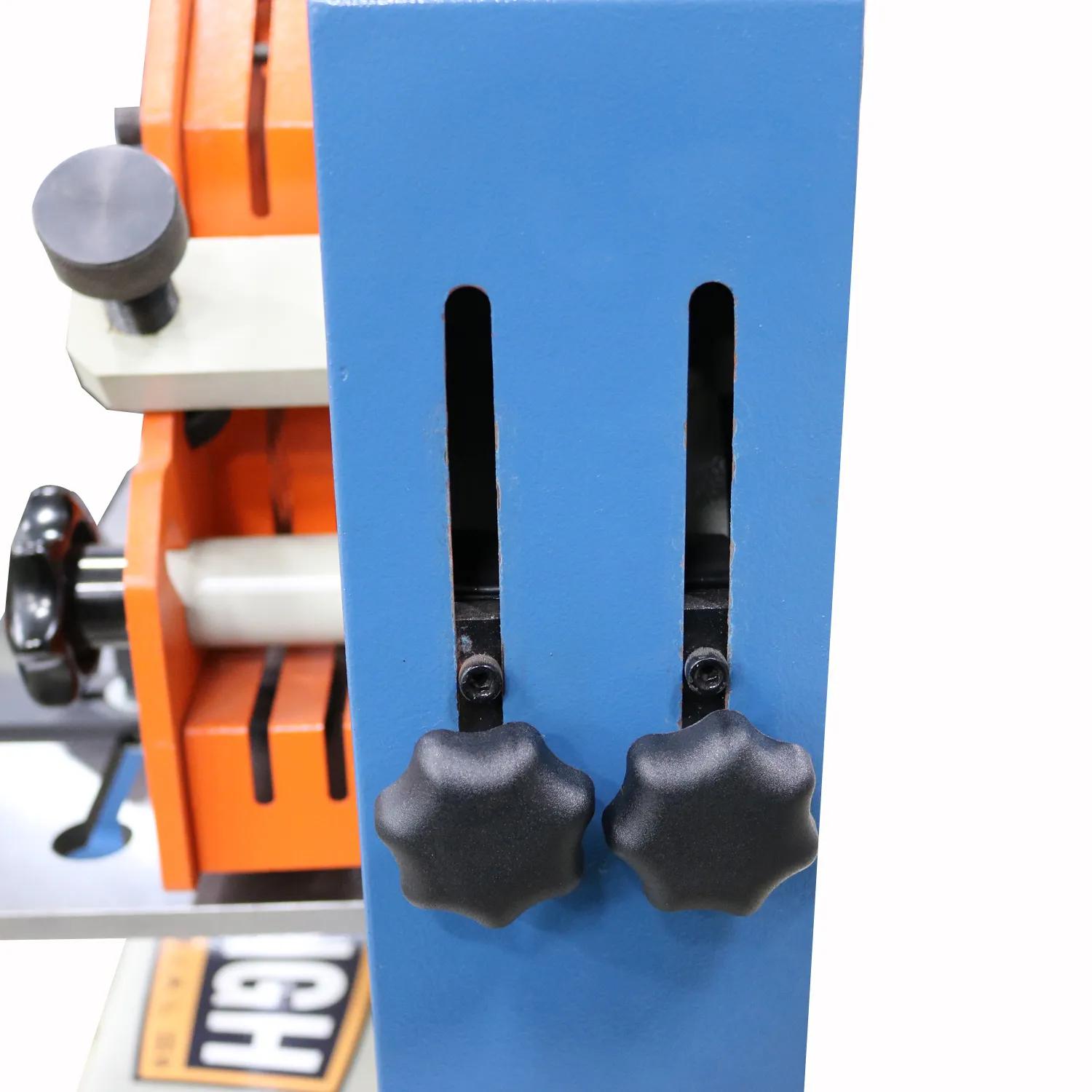 Offers adjustable stroke control, with upstrokes and down-strokes for the punching and shearing sections and a maximum stoke length of 1.125"