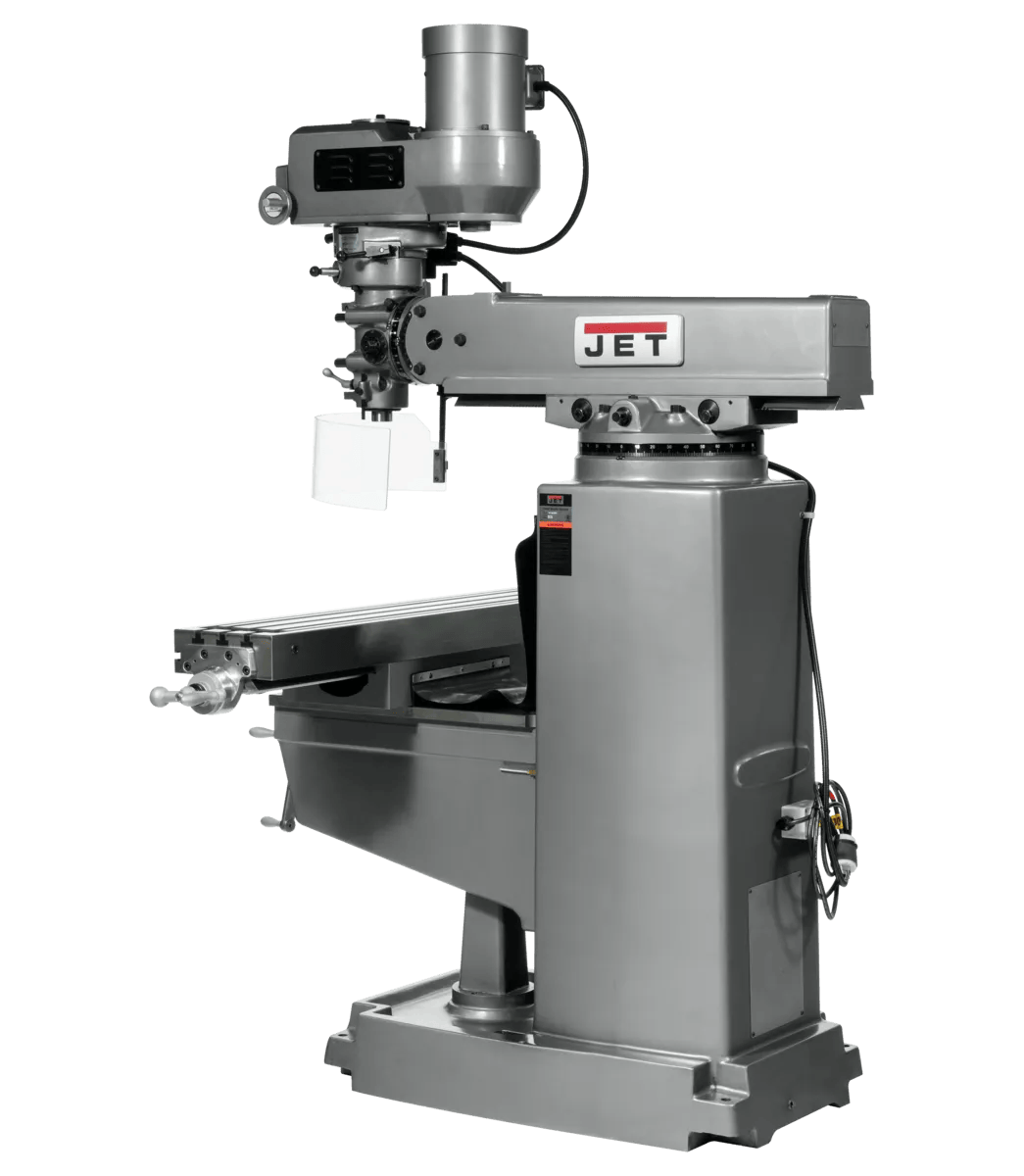 10" x 50" Mill w/ ACU-RITE 303 DRO & X-Axis Powerfeed, 3HP, 230V 3PH(JTM-1050VS2)