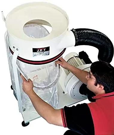 CB5 14 in dia. Replacement Clear Dust Collection Bags, Pack of 5