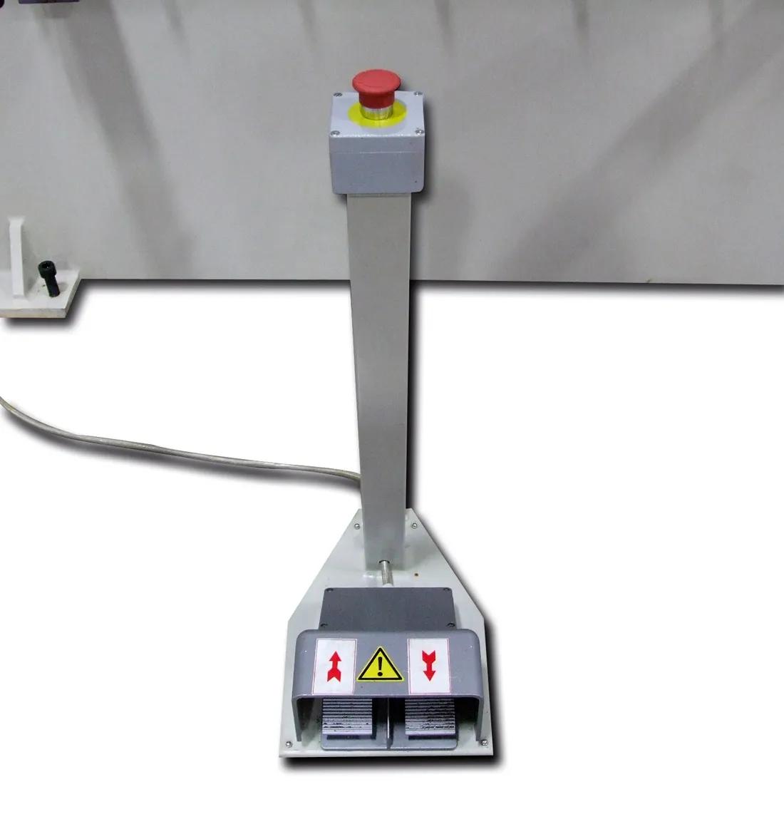 Foot pedal with emergency stop button