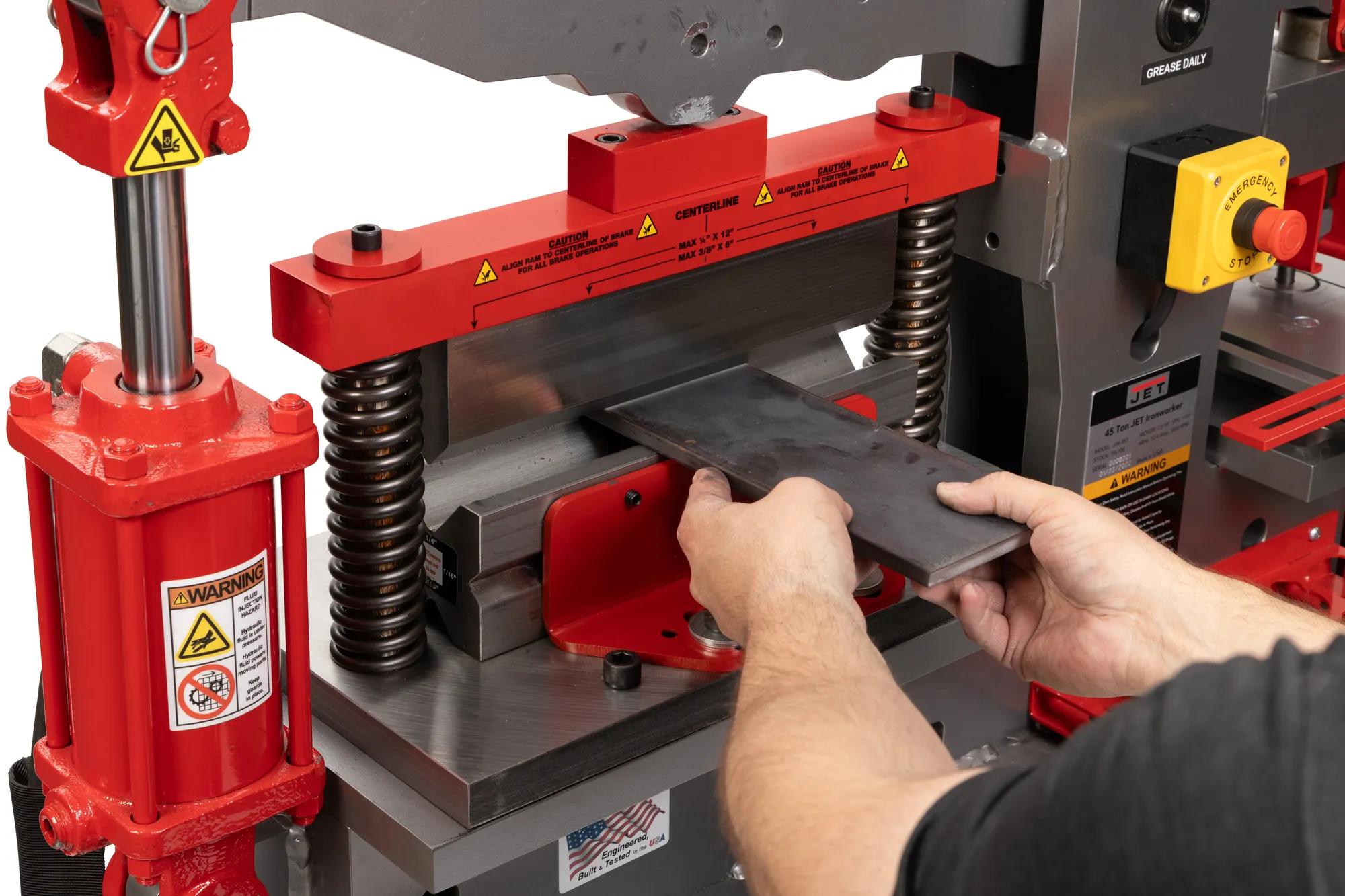 12 in. Brake, JET 45T Ironworker