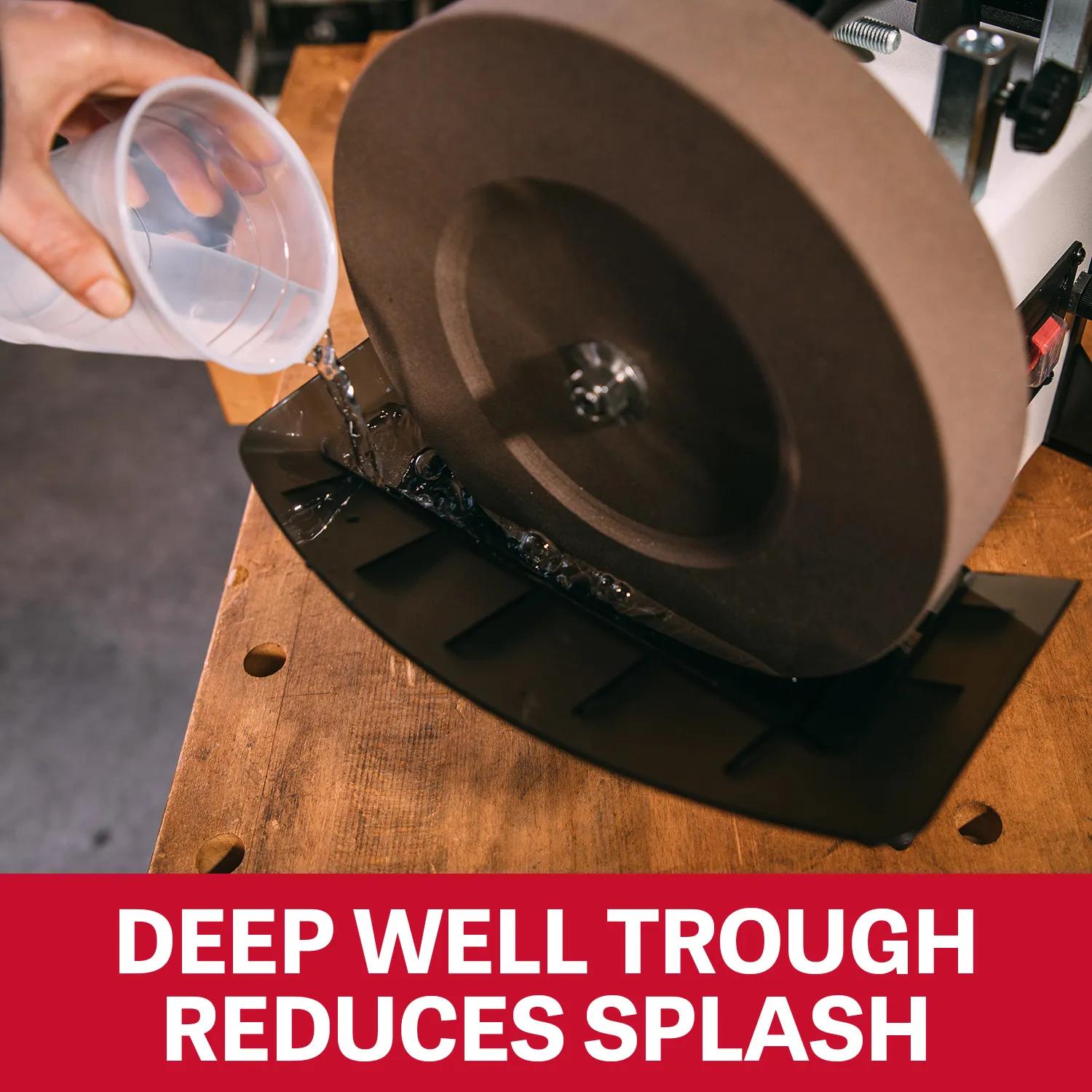 10" Disc,  Vari. Speed Wet Sharpener, 0.5HP, 120V 1PH(JWS-10)