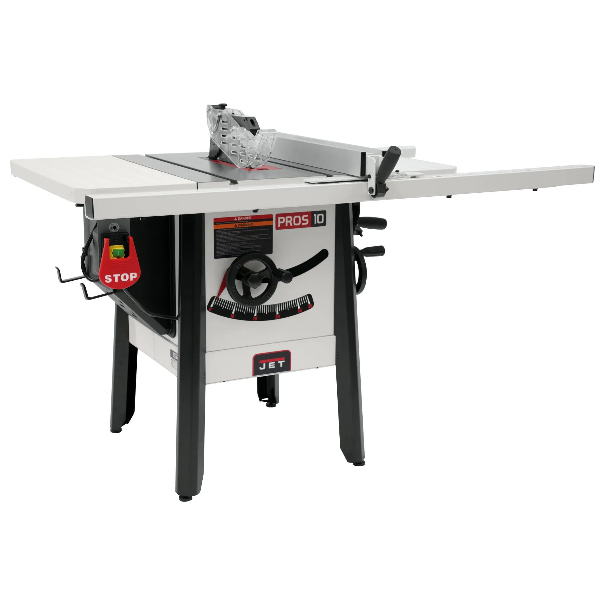 30" Proshop Tablesaw w/ Steel wings, 1.75HP, 115V(JPS-10-30S)