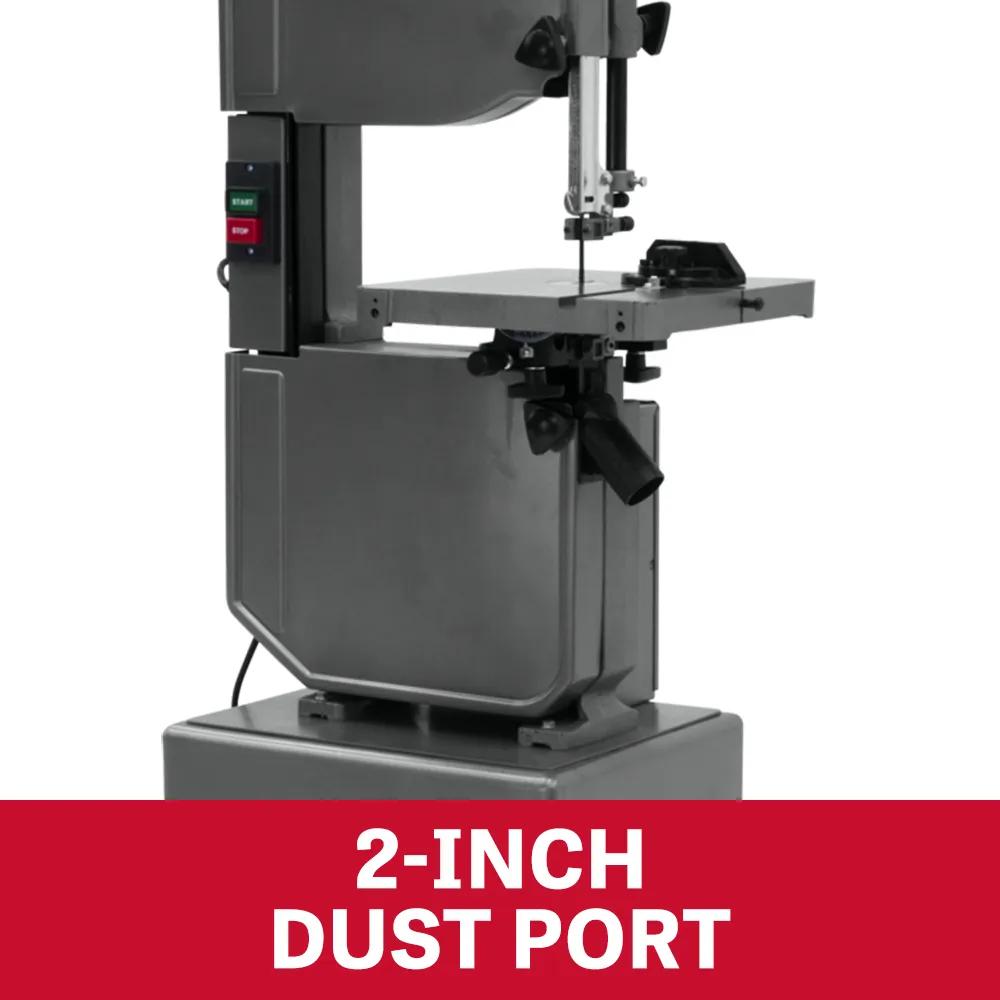14" Metal/Wood Vert. Bandsaw, 1HP, 230/460V 3PH(J-8203K)