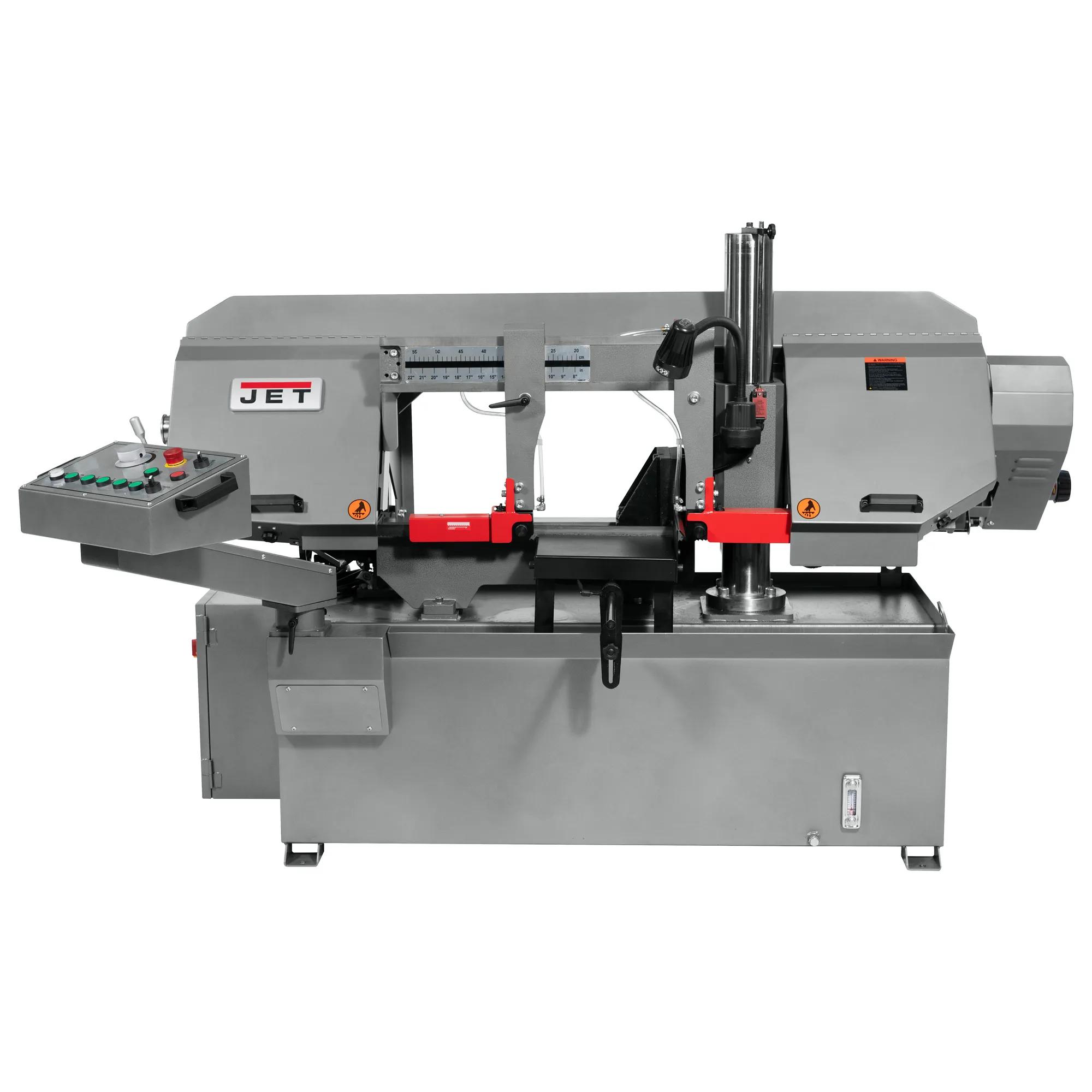 12" x 20" Semi-Automatic Dual Column Bandsaw, 3HP, 230/460V 3PH(HBS-1220DC)