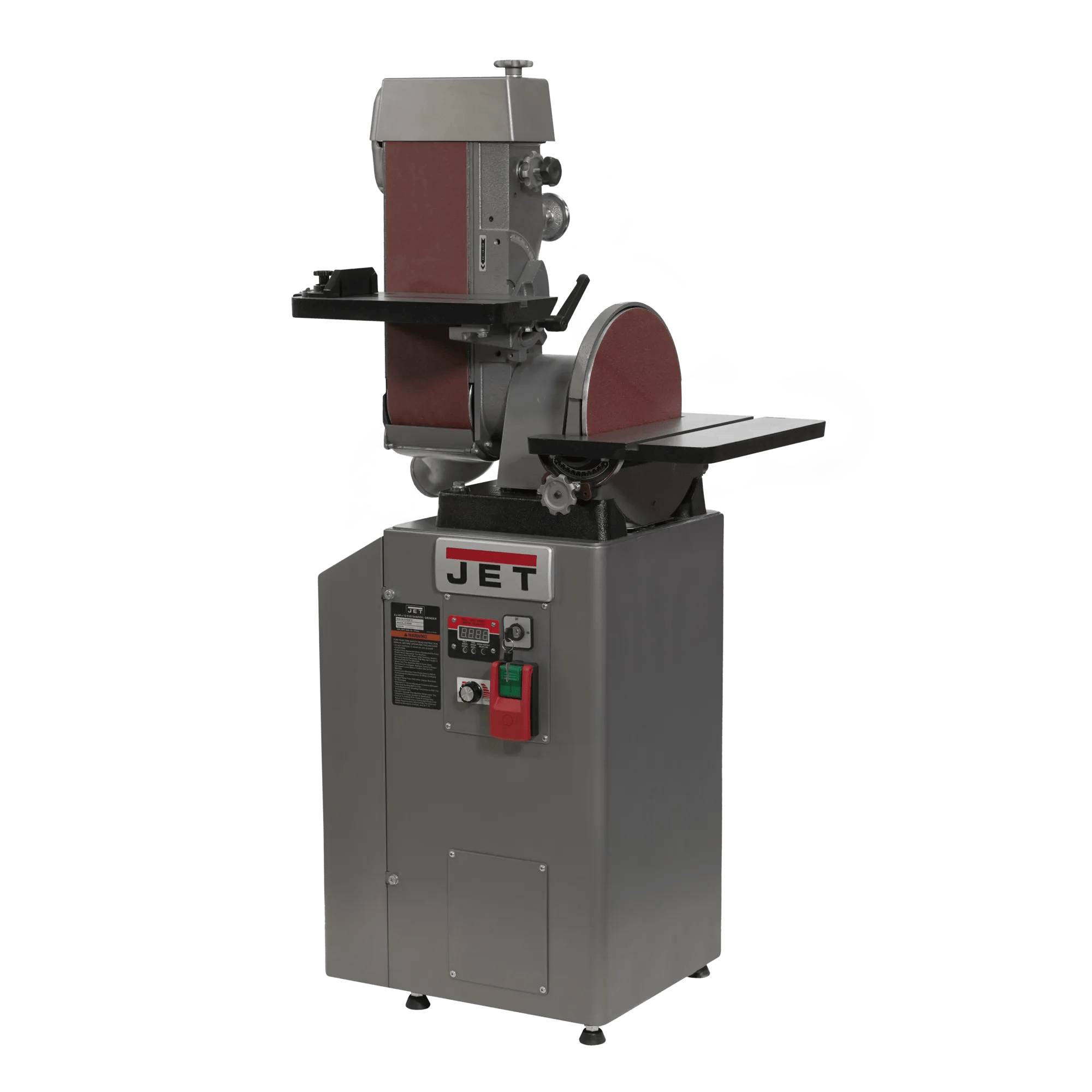 6" x 48" Vari.-Speed Belt & 12" Disc Finishing/Grinding , 2HP, 230V 3PH(J-64812VS)