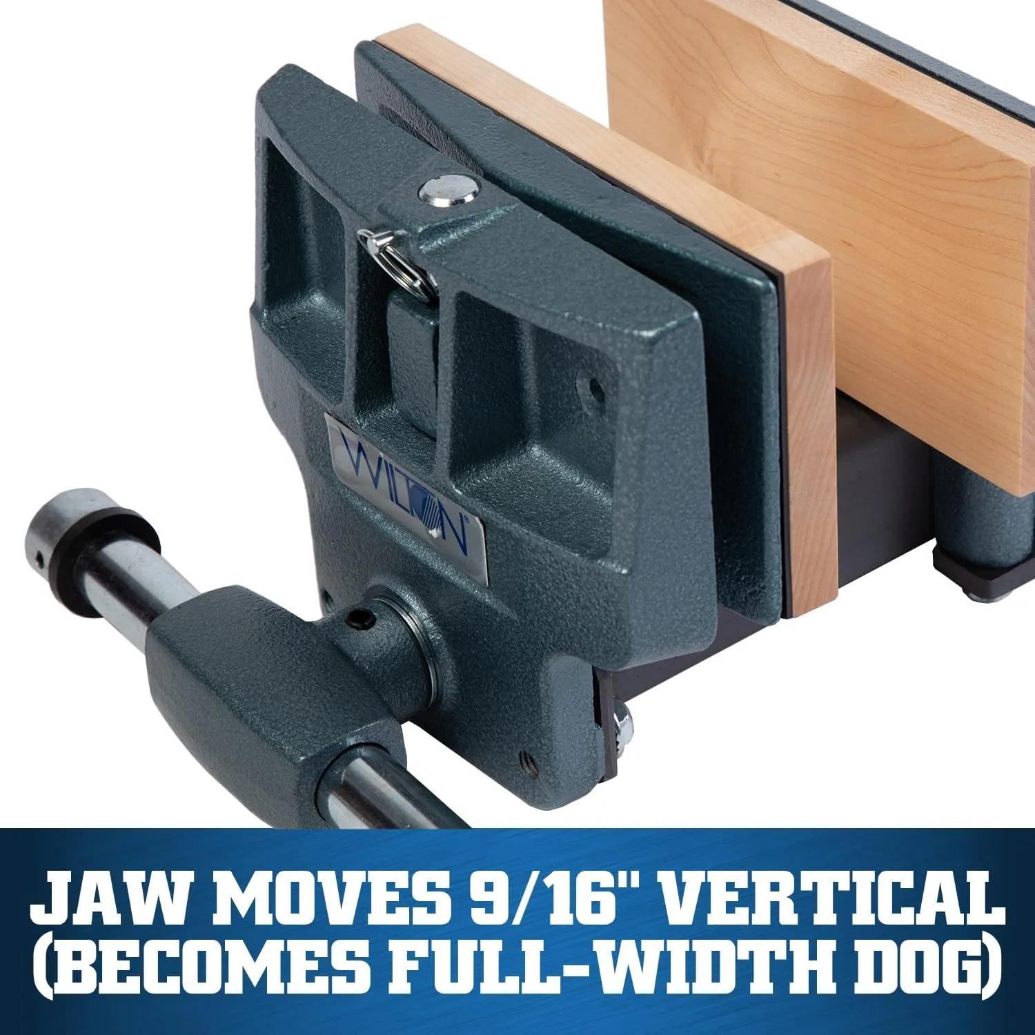 4 x 10 in. Rapid Acting Pivot Woodworkers Vise