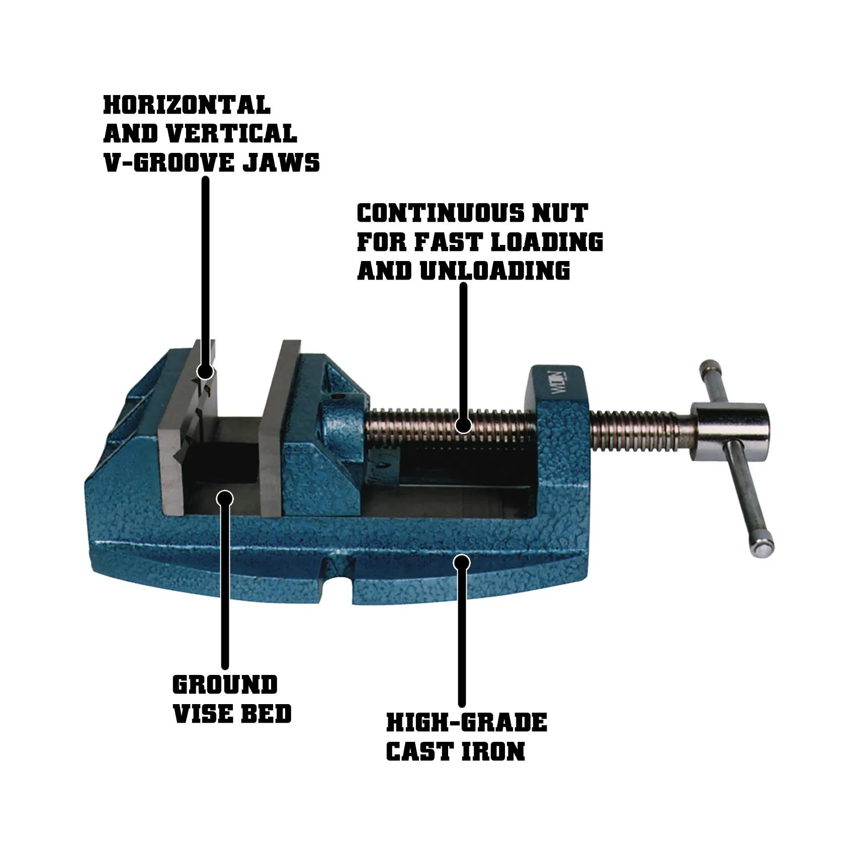 4 in. Versatile Drill Press Vise