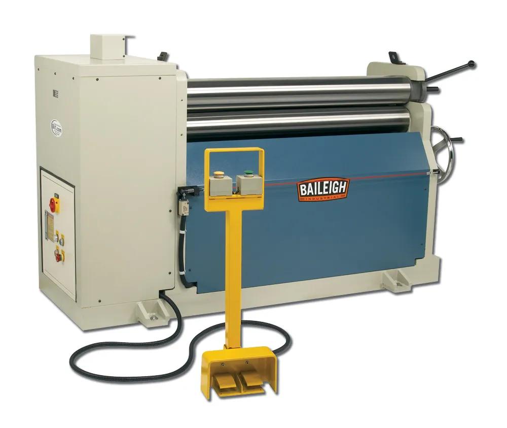 3 hydraulically driven rolls can handle maximum capacity with ease and finish jobs faster.