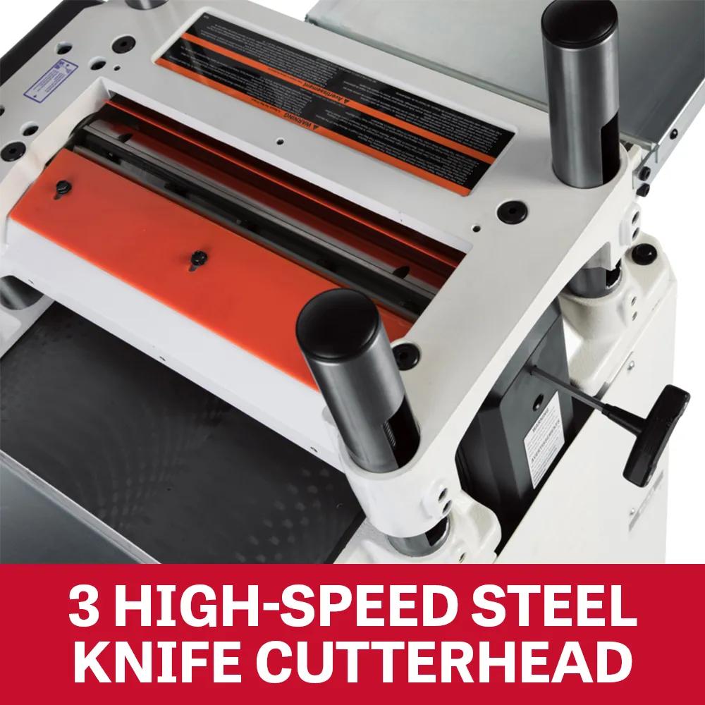 15"  Straight Knife Planer, 3HP, 230V 1PH(JWP-15B)