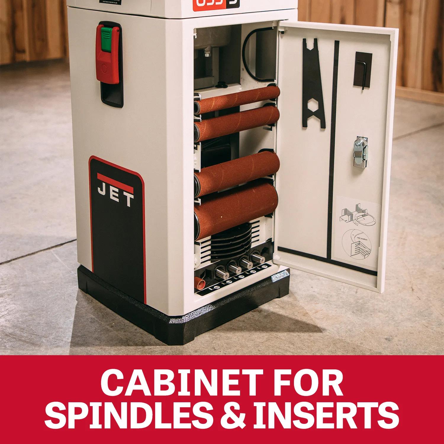 Floor Model Oscillating Spindle Sander, 1HP, 115V 1PH(JOSS-S)