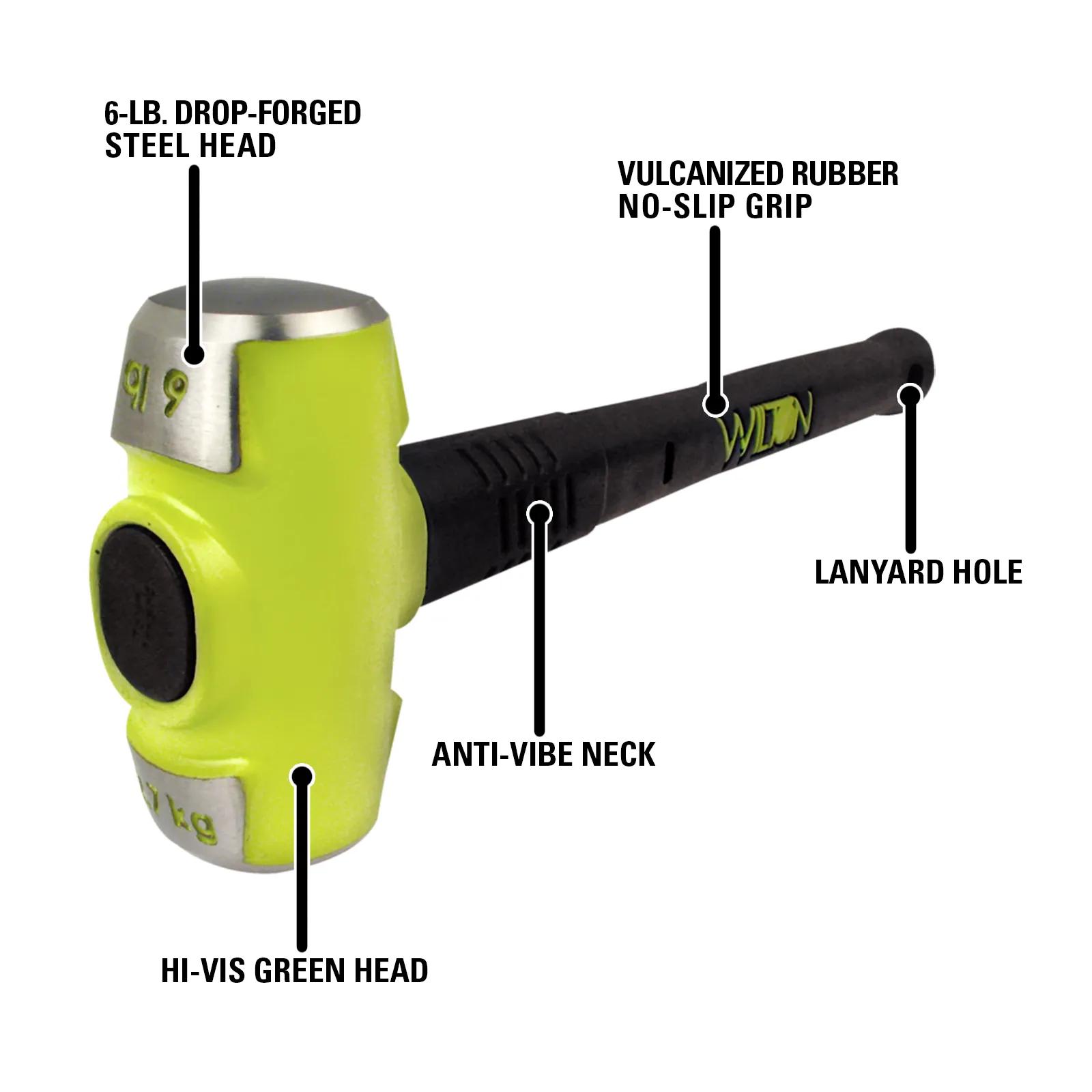 6 LB Head, 16 in.  B.A.S.H Sledge Hammer