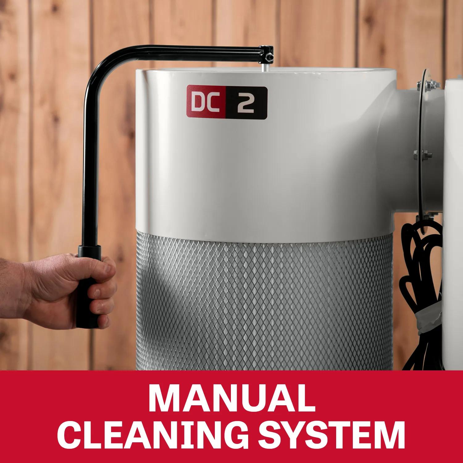 1538 CFM, Cyclone Dust Collector, 2HP, 230V(JCDC-2)