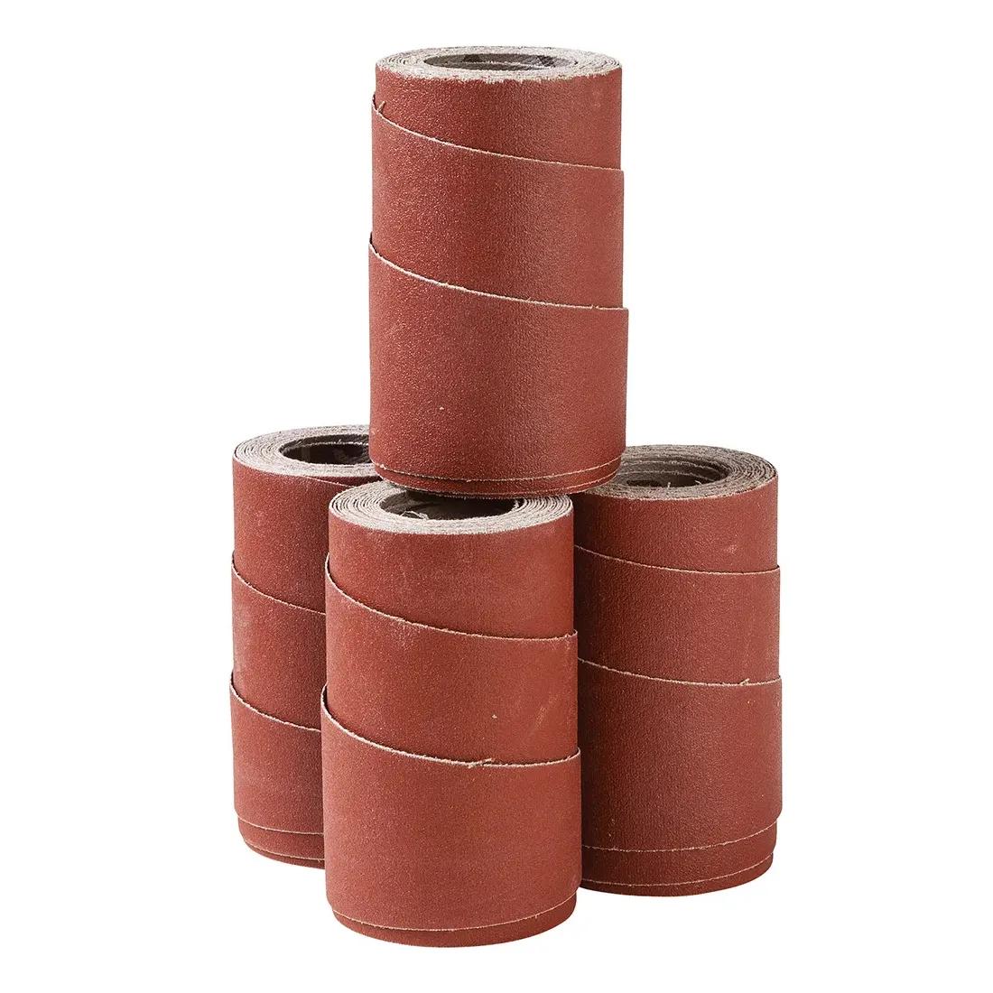 Ready-to-Wrap Abrasive Sandpaper, 16 in, 220 Grit, Pack of 4