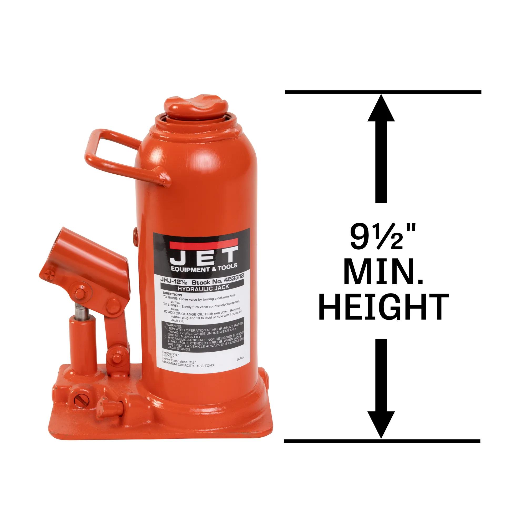 12-1/2 Ton, Hydraulic Bottle Jack(JHJ-12 1/2)