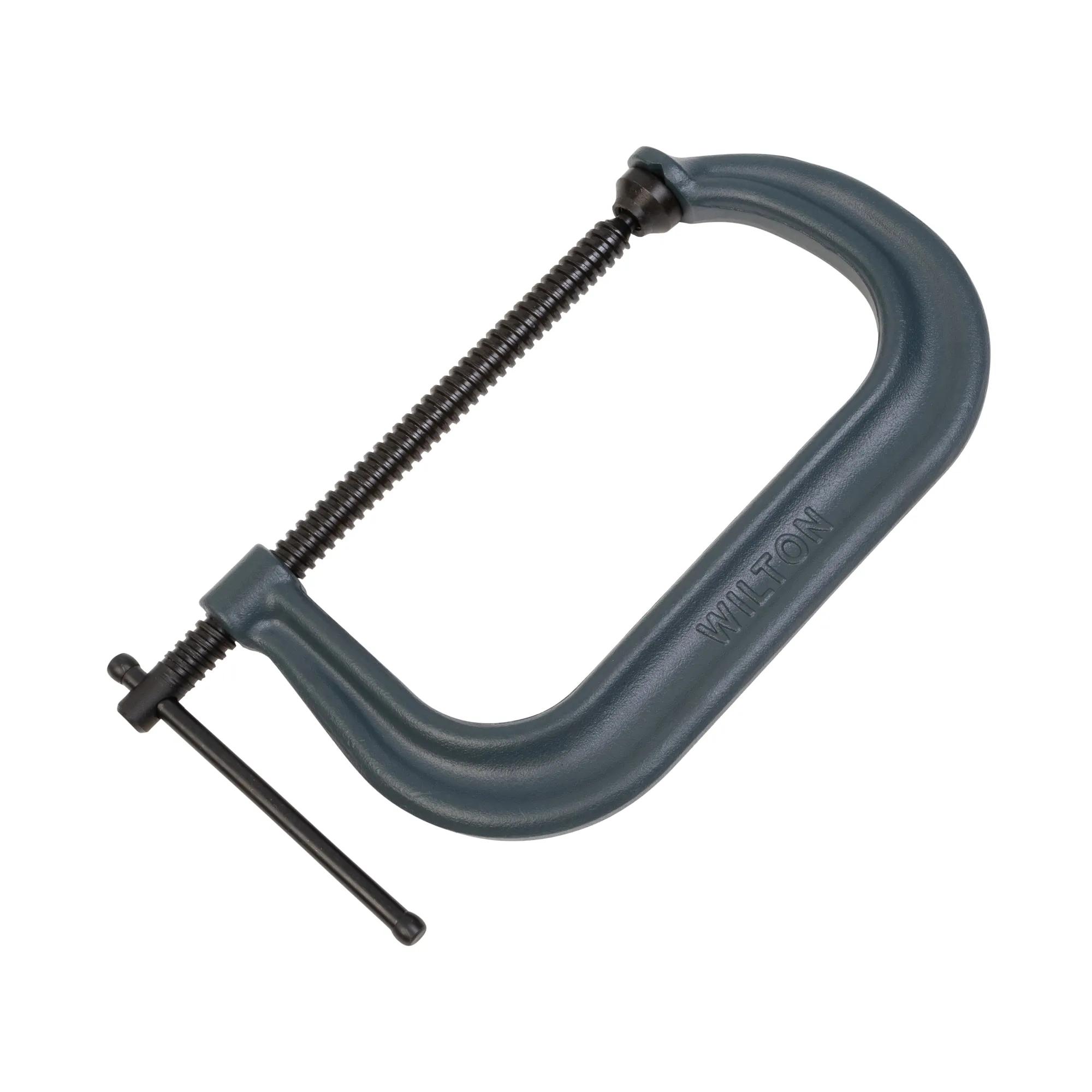 Drop Forged C-Clamp, 0 -8-1/4 in. Opening, 4-15/16 in. Throat Depth