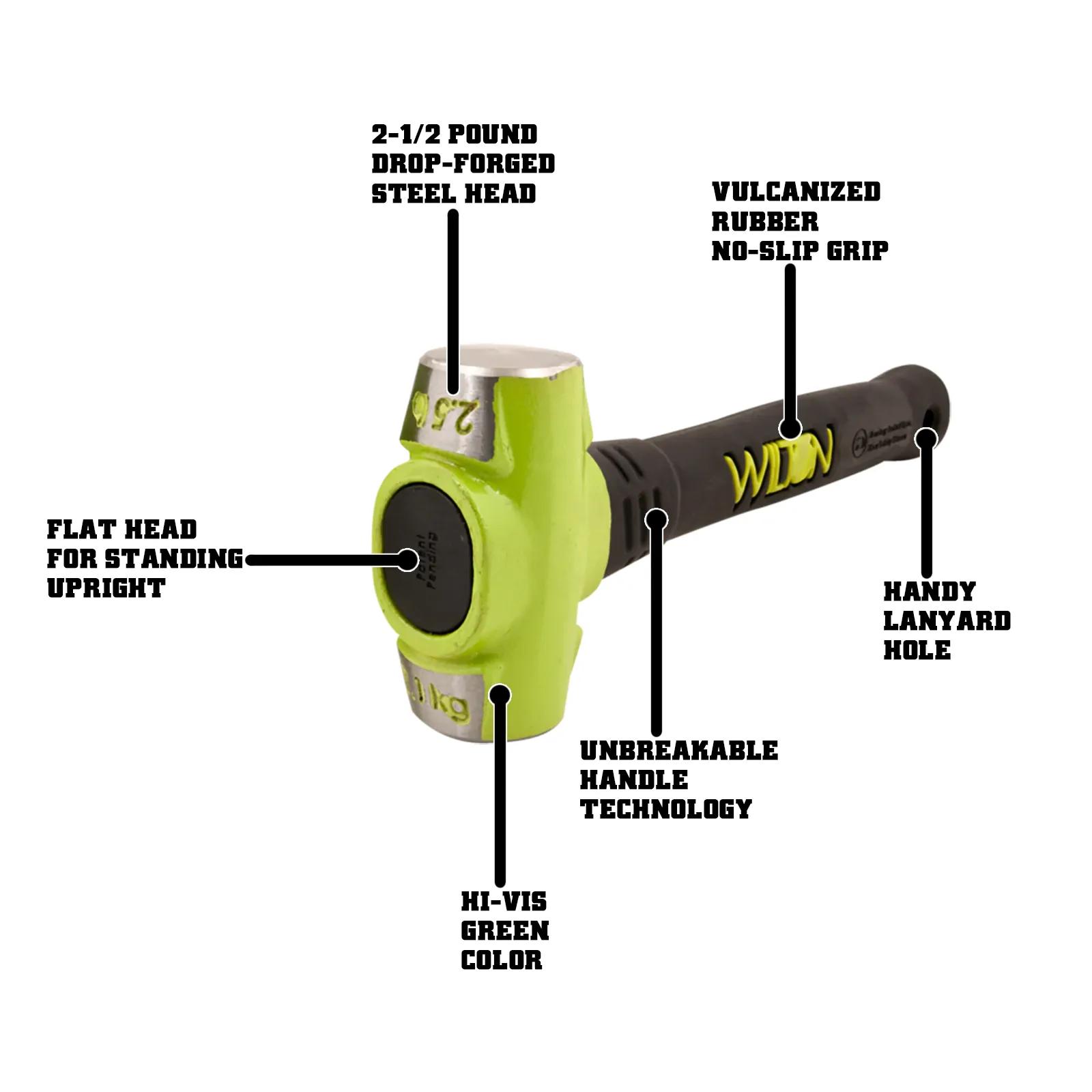 2-1/2 Lb Head, 12 in.  B.A.S.H Sledge Hammer