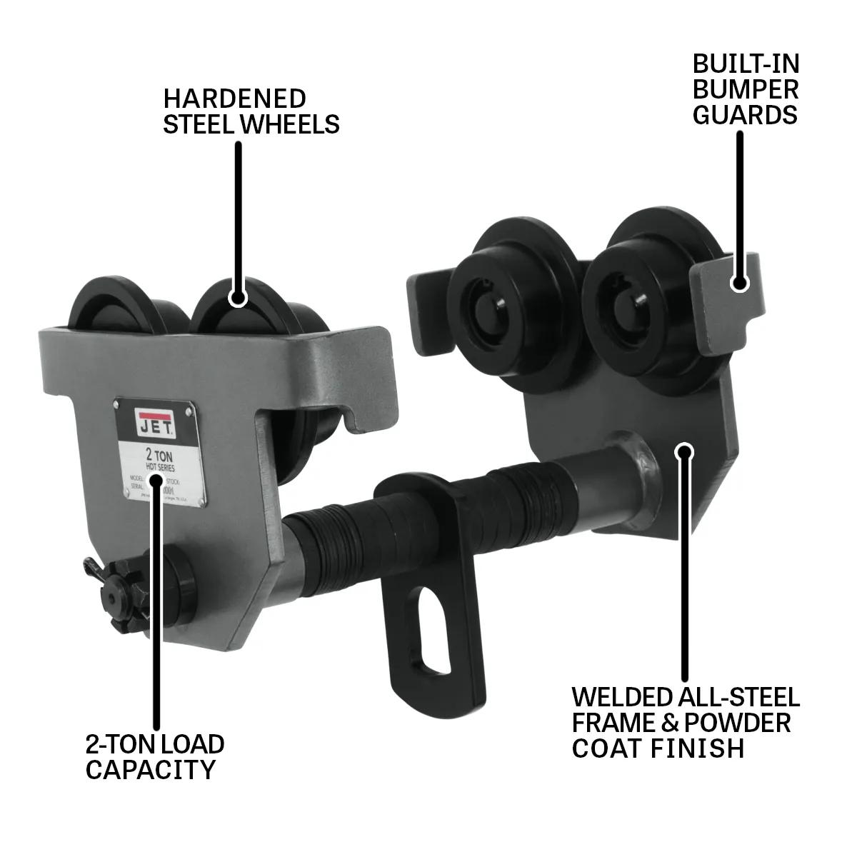2 Ton, Manual Trolley(2-HDT)