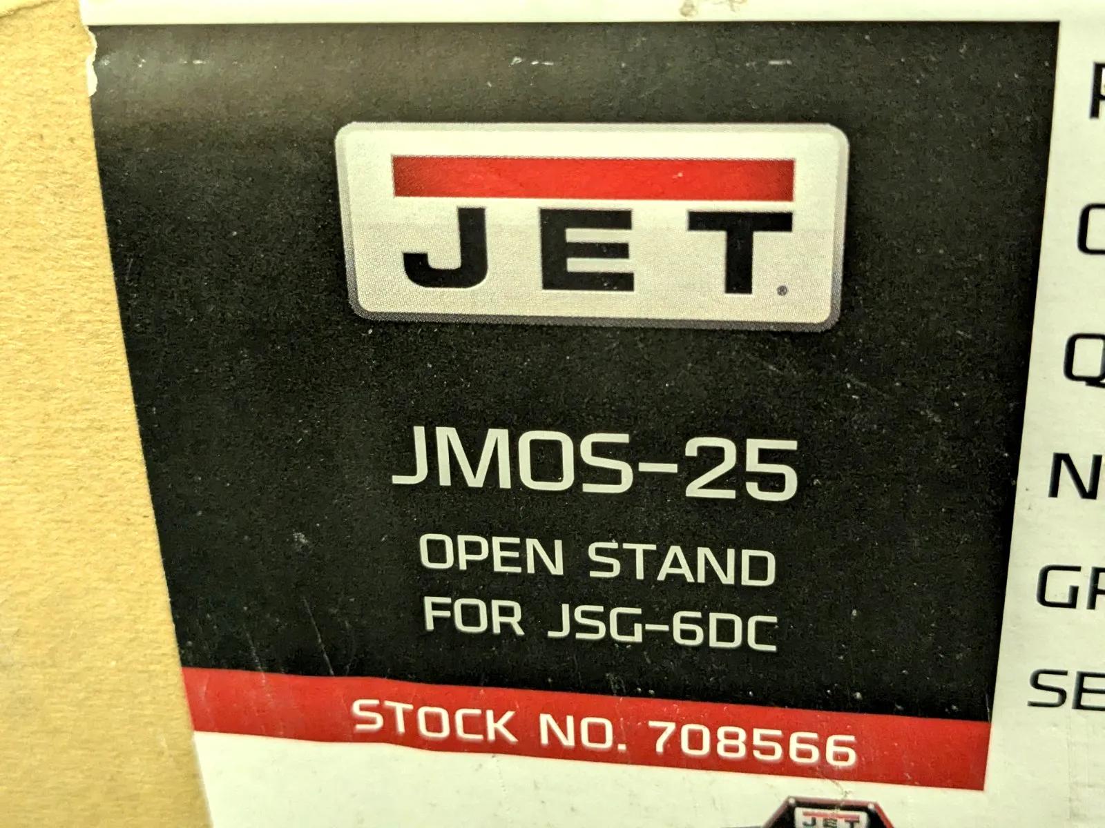 JET Open Stand Only for 6" x 48" Belt and 12 " Disc Sander