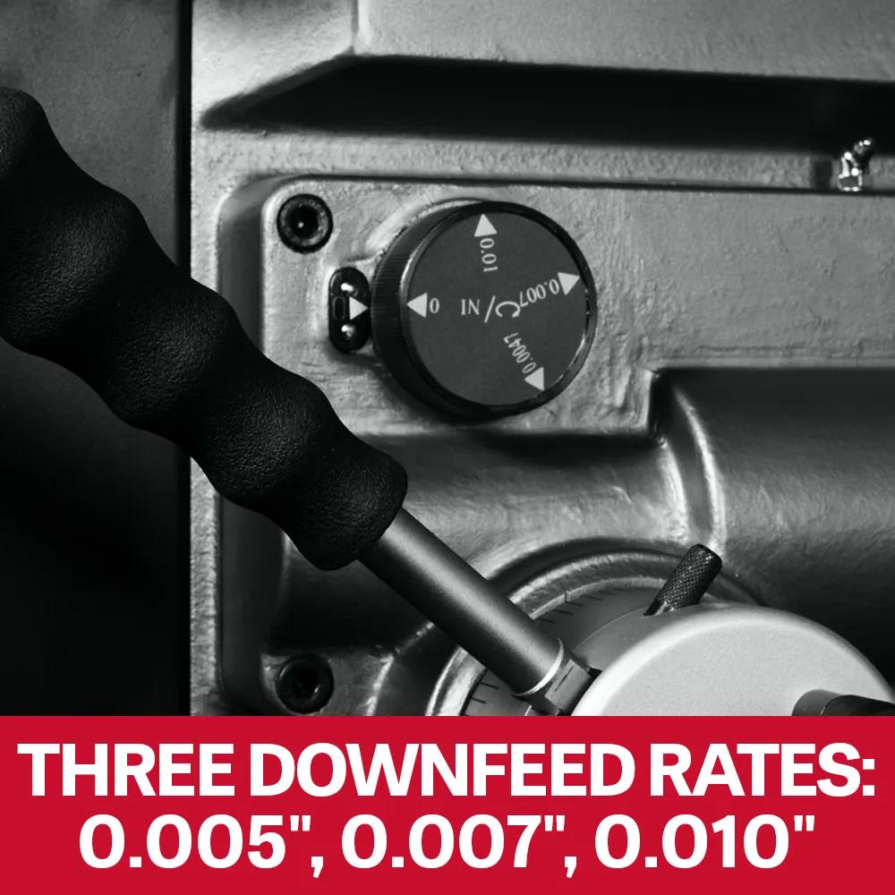20" EVS Drill Press w/ Power Downfeed, Step Pulley, 1.5HP, 230V 3PH(JDPE-20EVS-PDF)