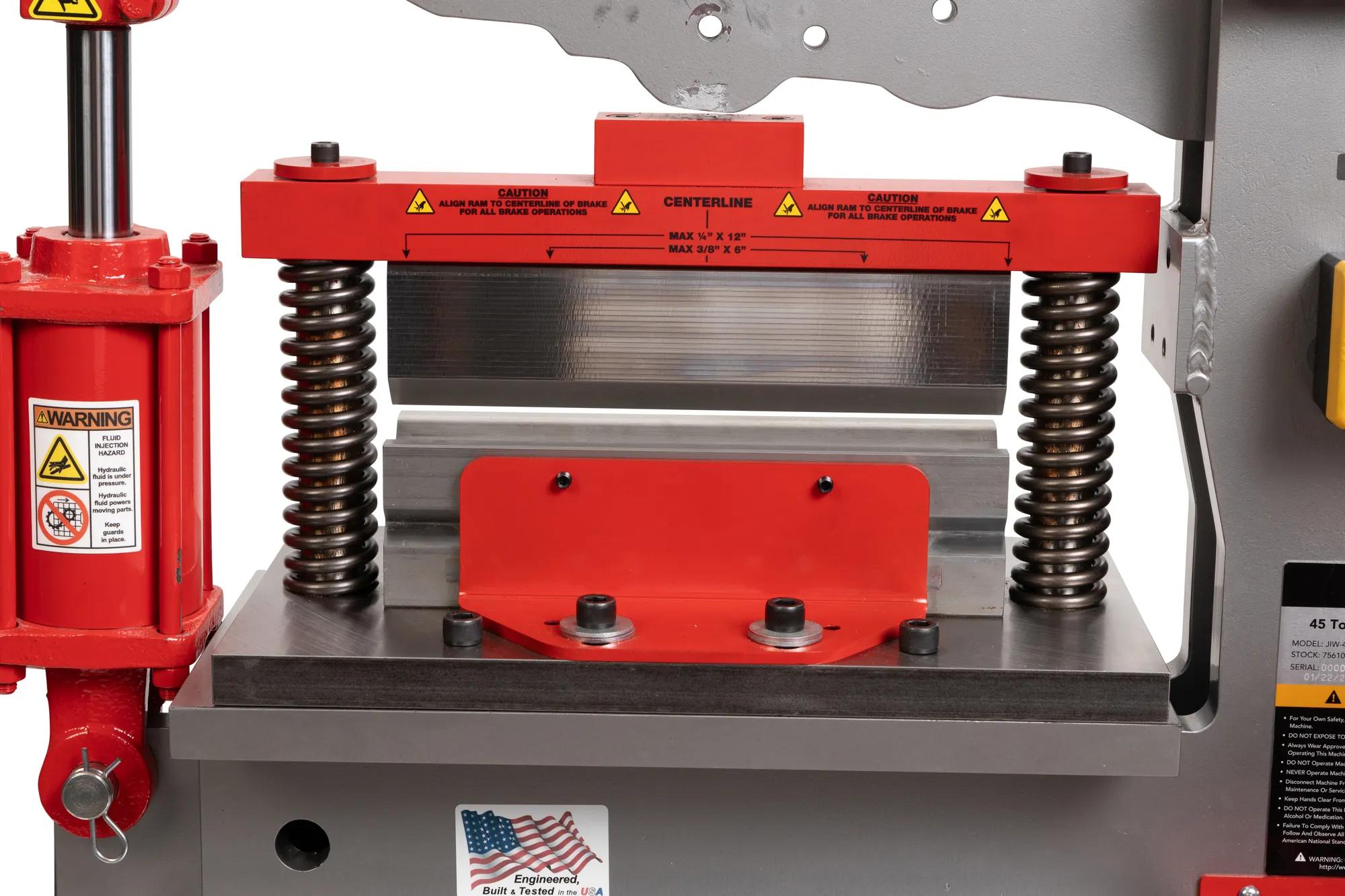 12 in. Brake, JET 45T Ironworker