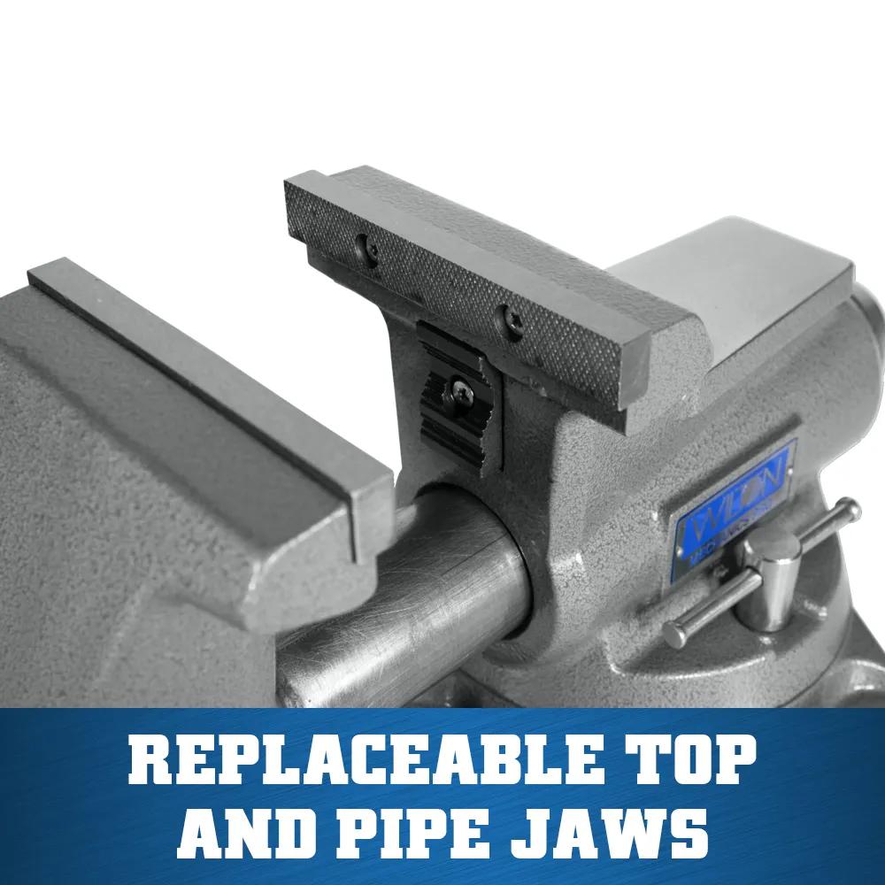 5-1/2 in. Mechanics Pro Vise with 360-Degree Swivel Base